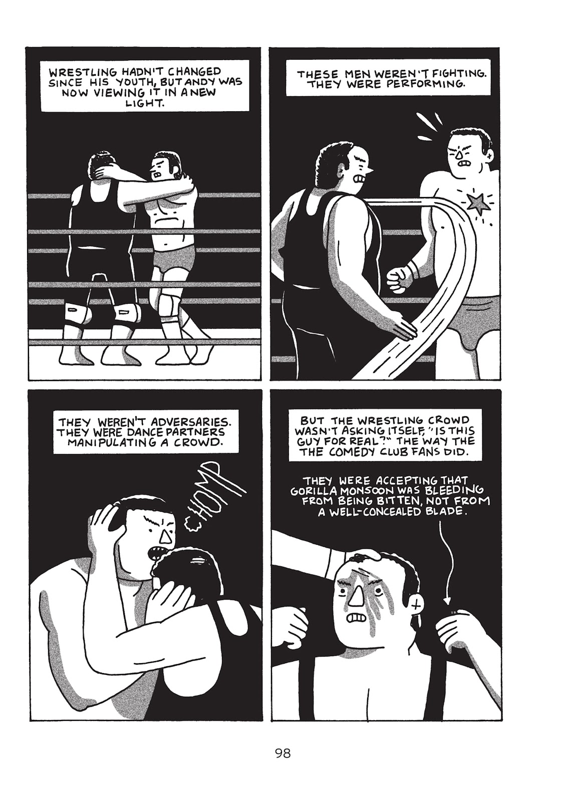 Read online Is This Guy For Real?: The Unbelievable Andy Kaufman comic -  Issue # TPB (Part 2) - 4