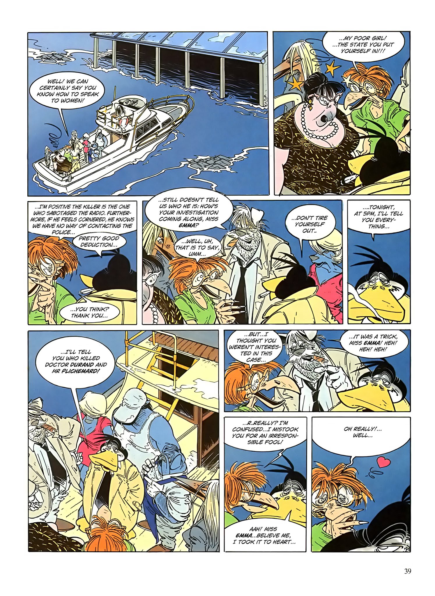 Read online Une enquête de l'inspecteur Canardo comic -  Issue #7 - 40