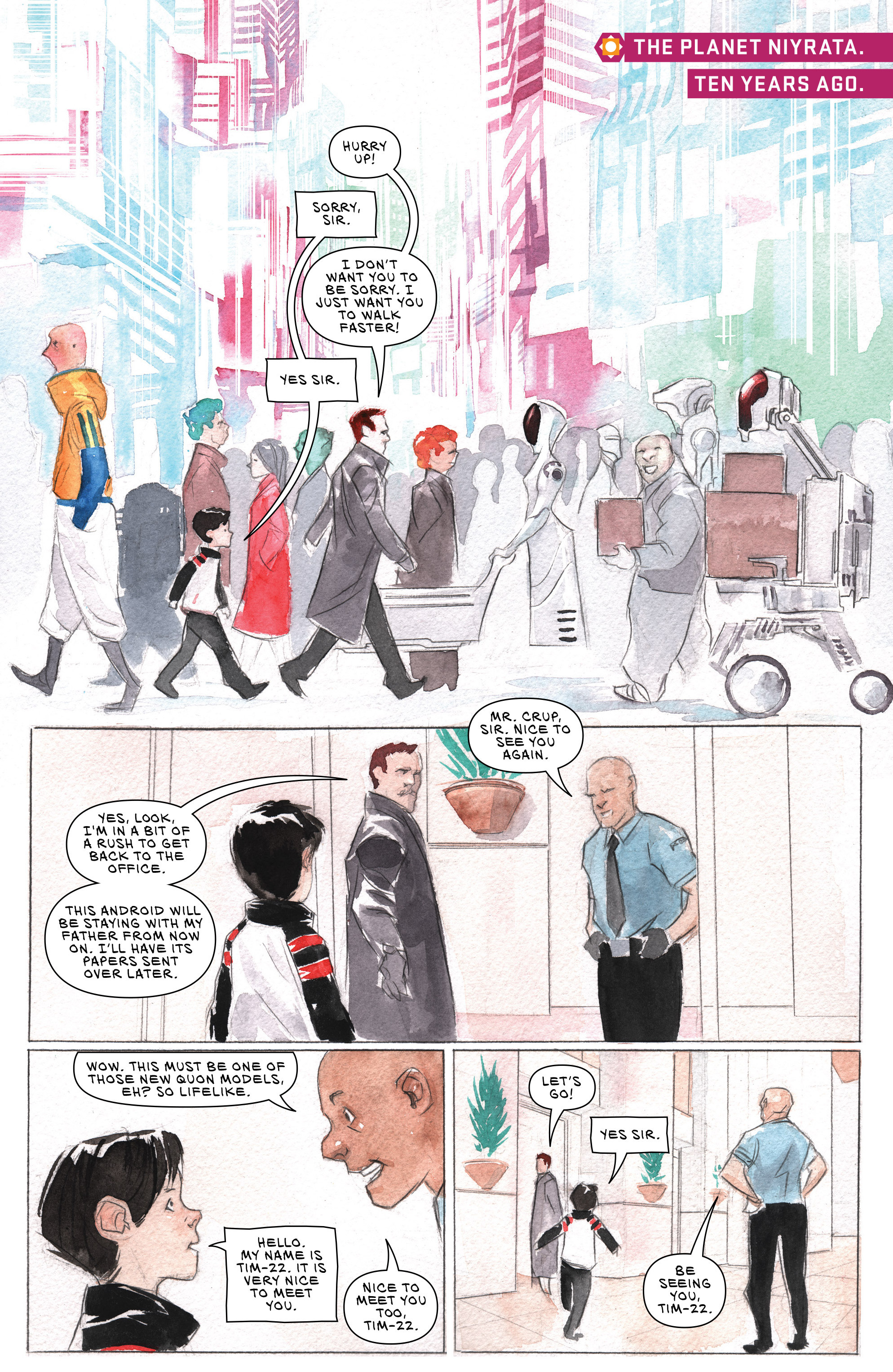 Read online Descender comic -  Issue #12 - 3