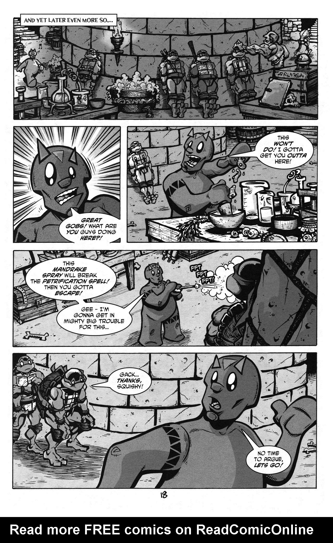 Read online Tales of the TMNT comic -  Issue #51 - 22