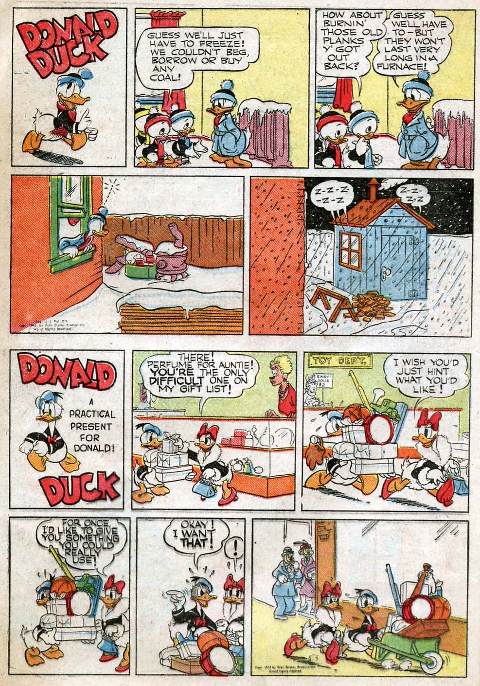 Read online Walt Disney's Comics and Stories comic -  Issue #64 - 36