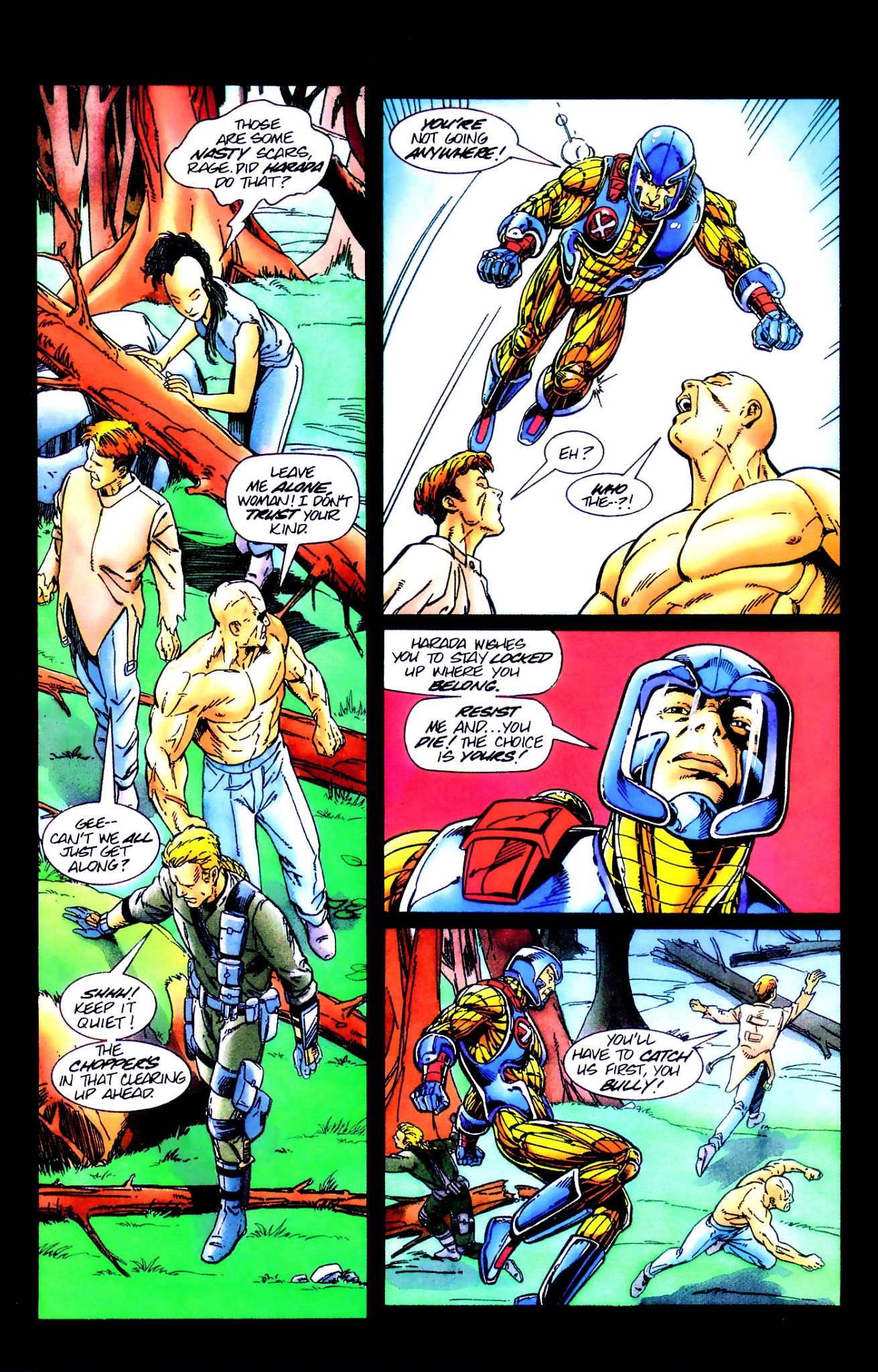 Read online X-O Manowar (1992) comic -  Issue #0.5 - 9