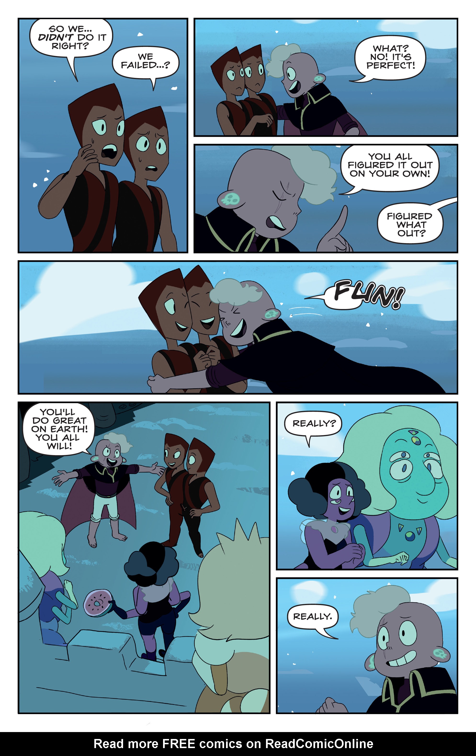 Read online Steven Universe Ongoing comic -  Issue #34 - 21
