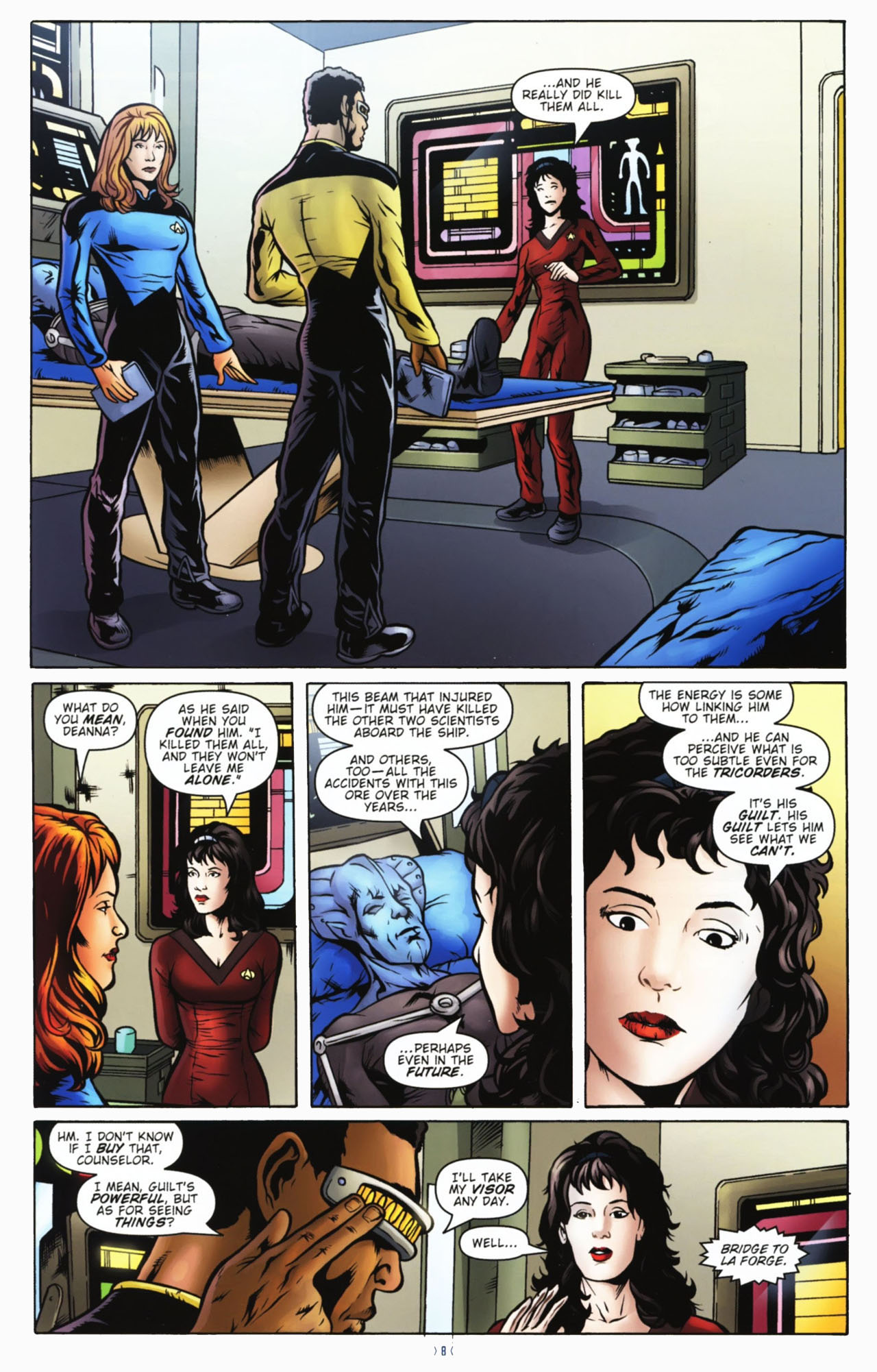 Read online Star Trek: The Next Generation: Ghosts comic -  Issue #2 - 10