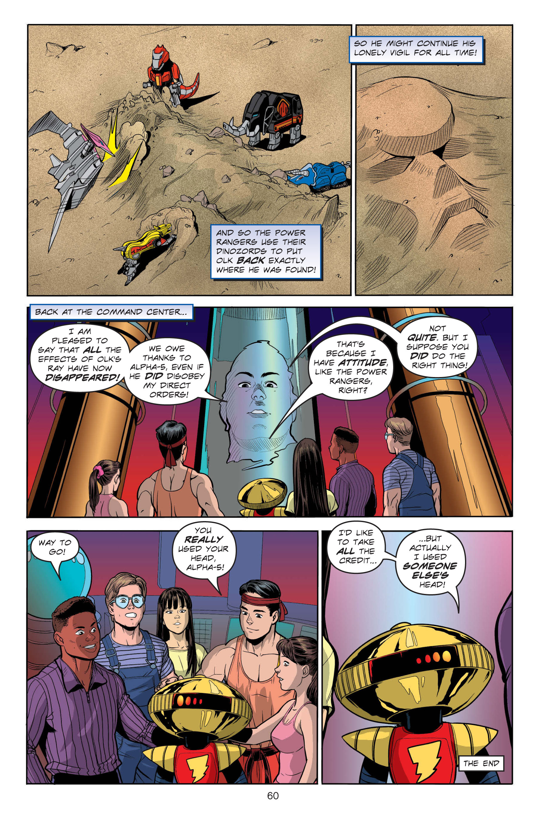 Read online Mighty Morphin Power Rangers: Rita Repulsa's Attitude Adjustment comic -  Issue # Full - 60