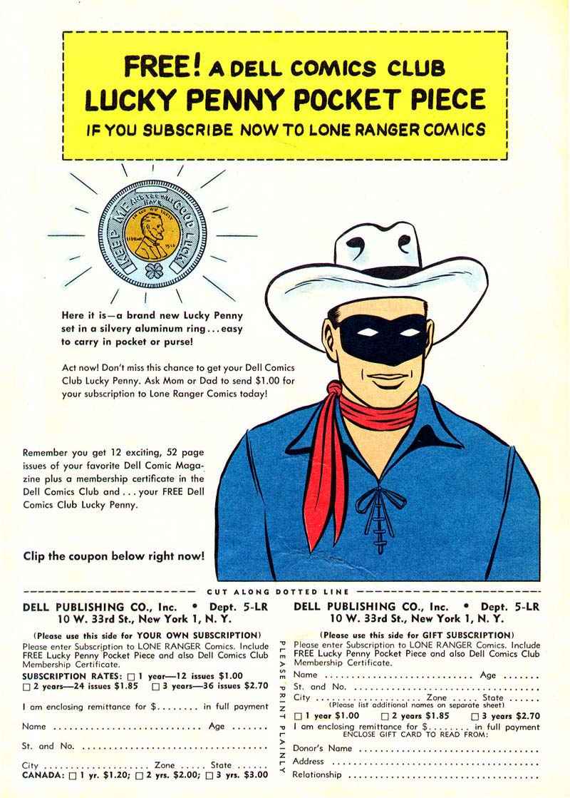Read online The Lone Ranger (1948) comic -  Issue #59 - 51