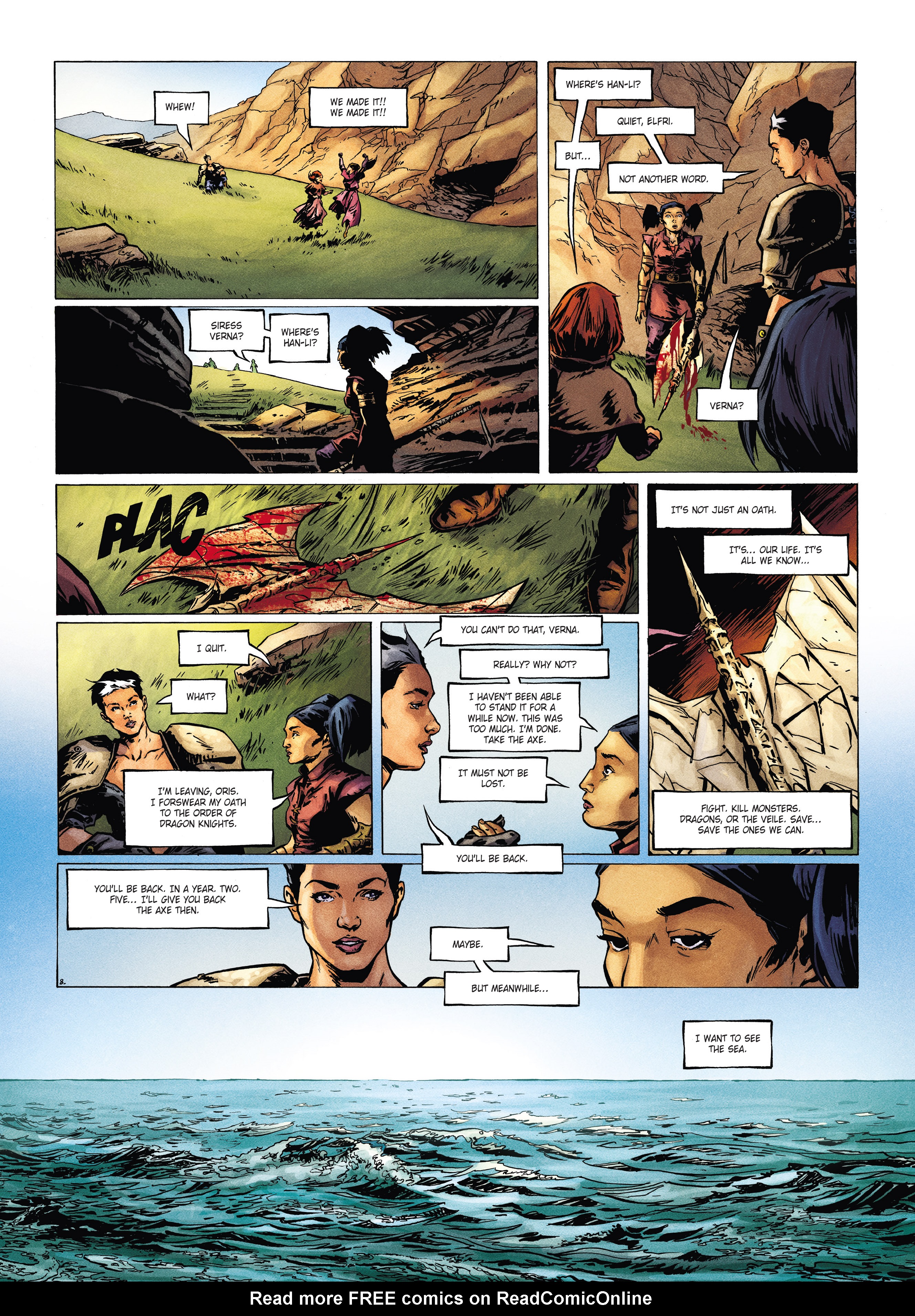 Read online Chronicles of the Dragon Knights comic -  Issue #21 - 34