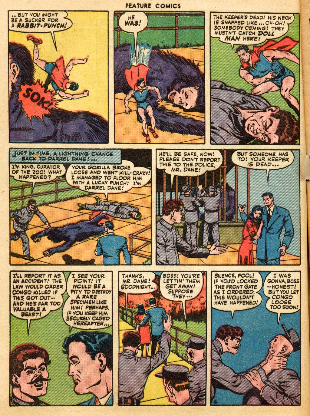 Read online Feature Comics comic -  Issue #85 - 6