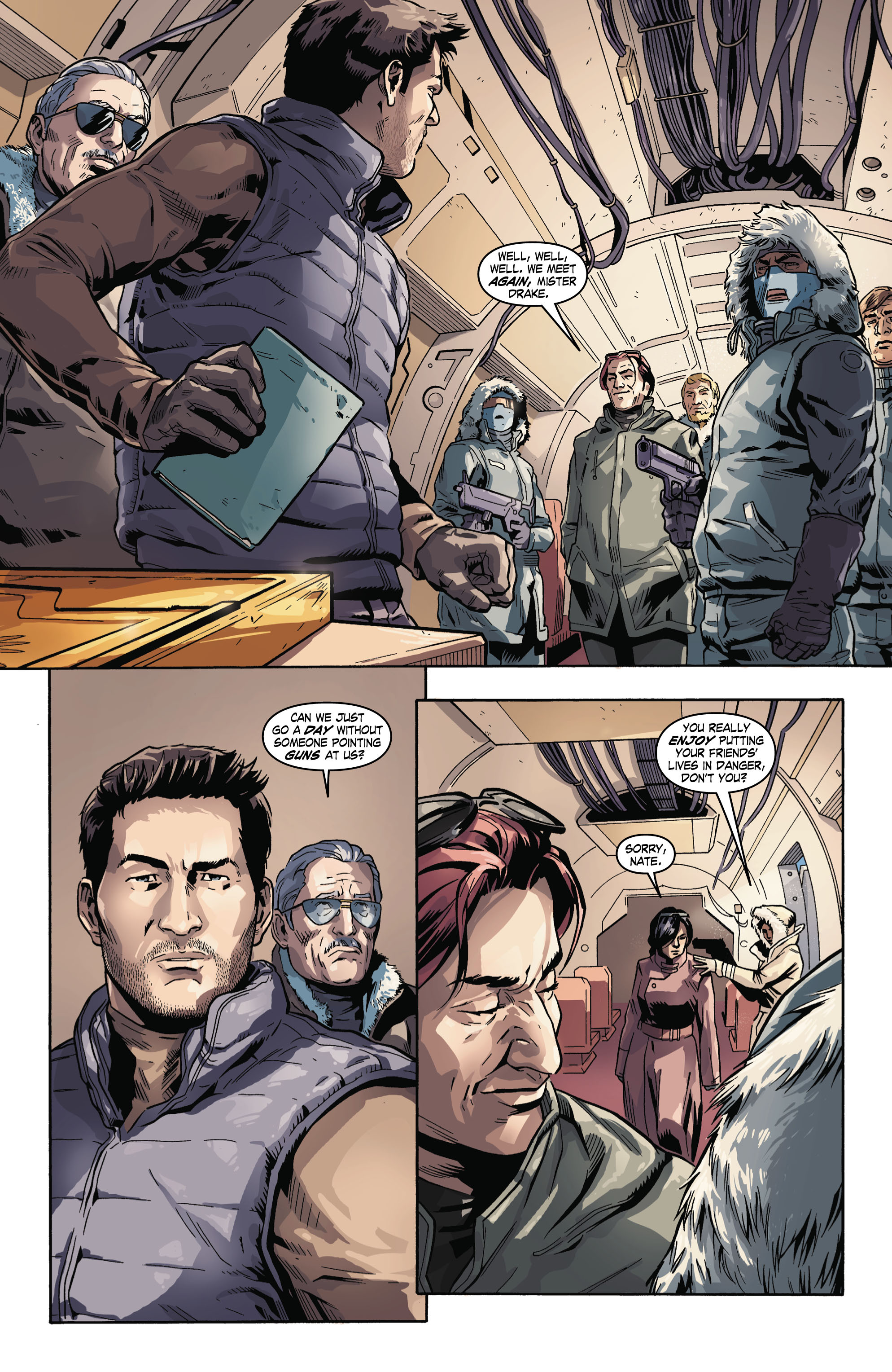 Read online Uncharted comic -  Issue #3 - 14