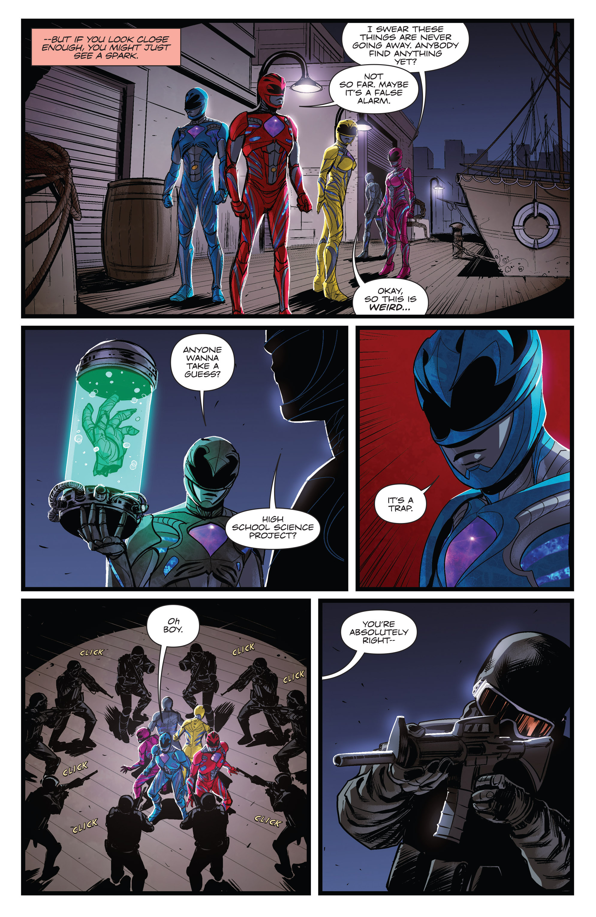 Read online Saban's Power Rangers: Aftershock comic -  Issue # Full - 61