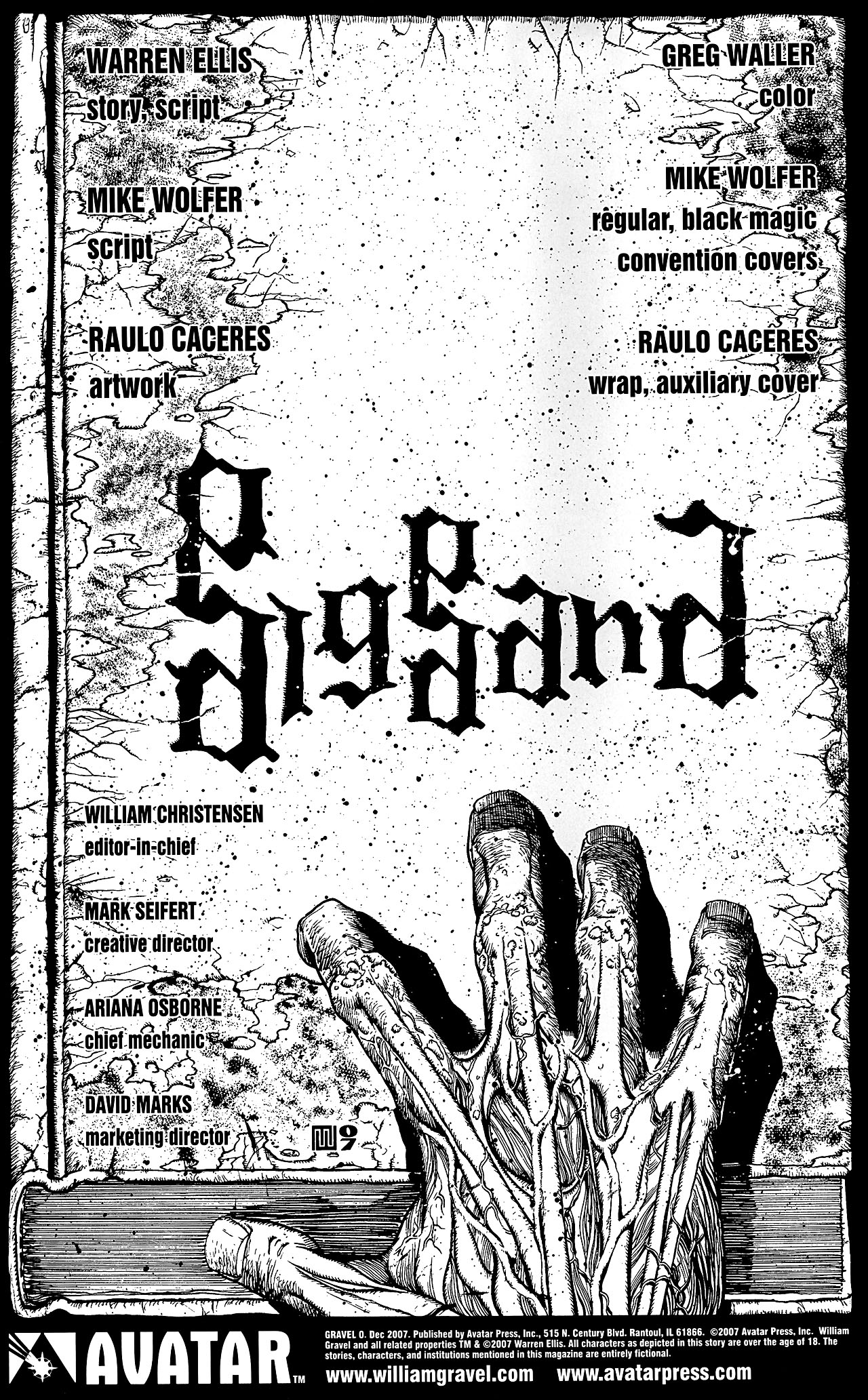 Read online Gravel comic -  Issue #0 - 3