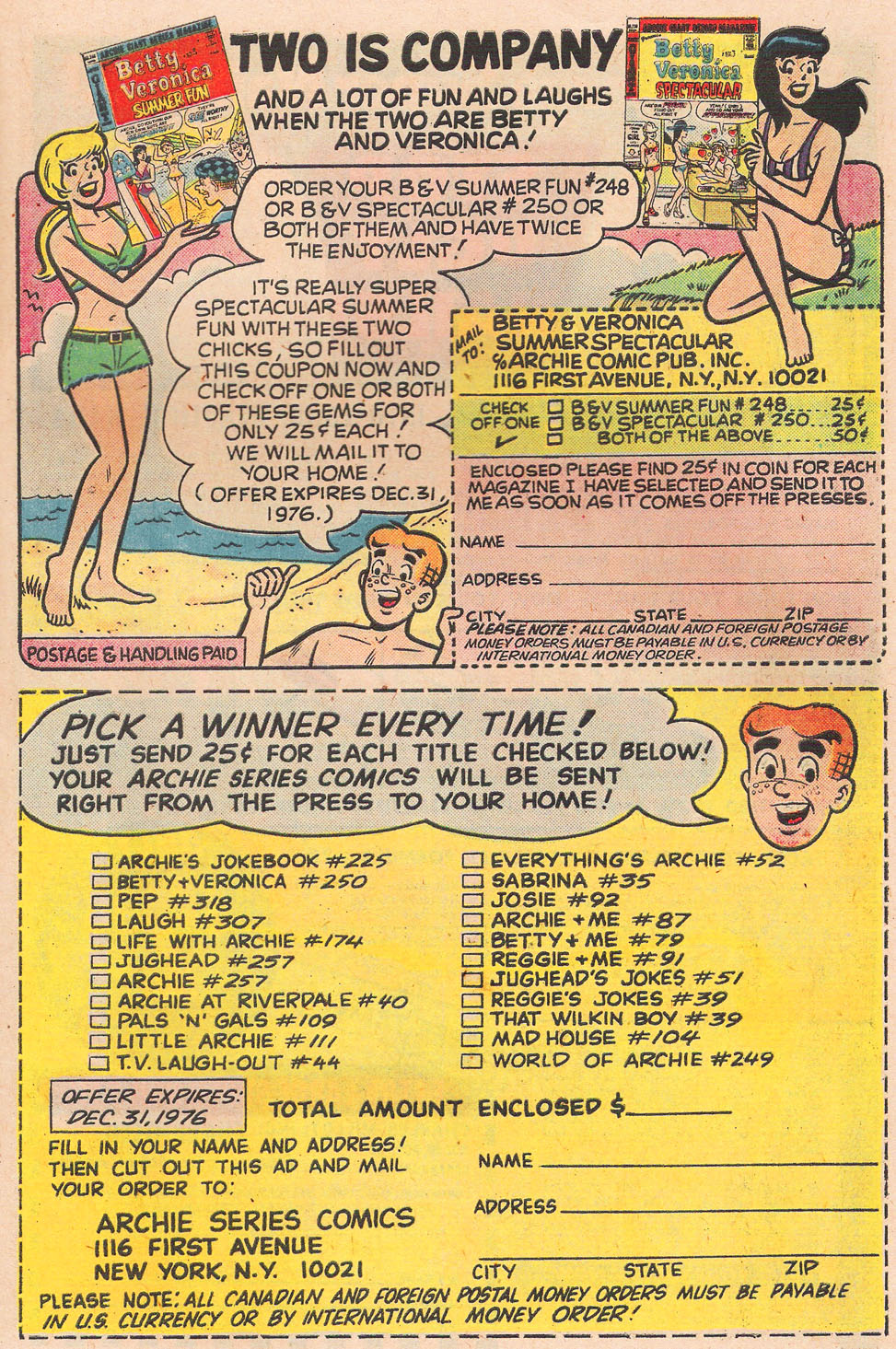 Read online Archie's Girls Betty and Veronica comic -  Issue #249 - 27