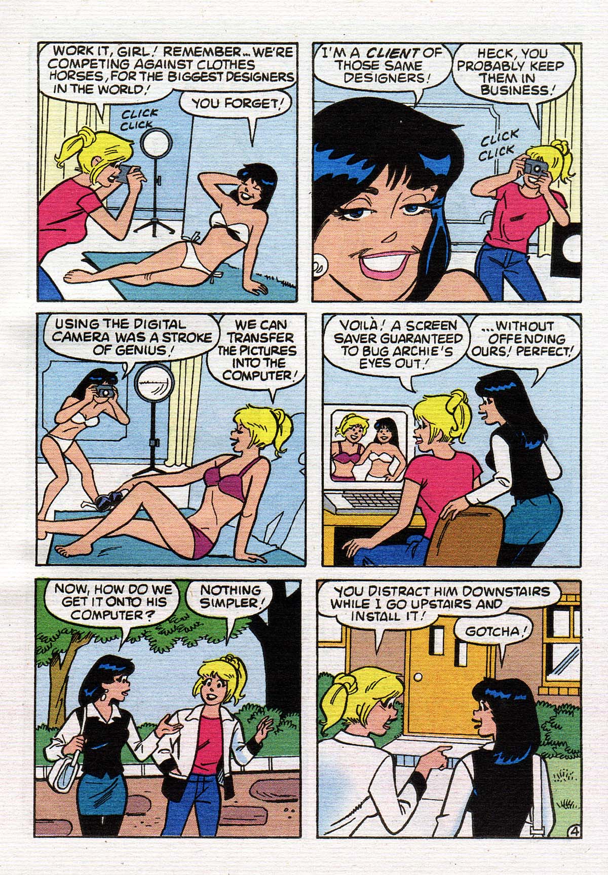 Read online Betty and Veronica Digest Magazine comic -  Issue #148 - 30
