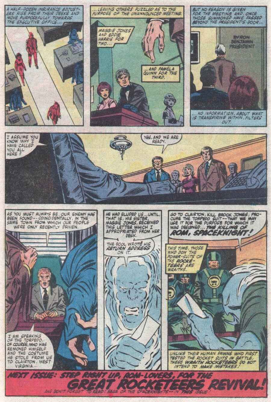 Read online ROM (1979) comic -  Issue #21 - 17
