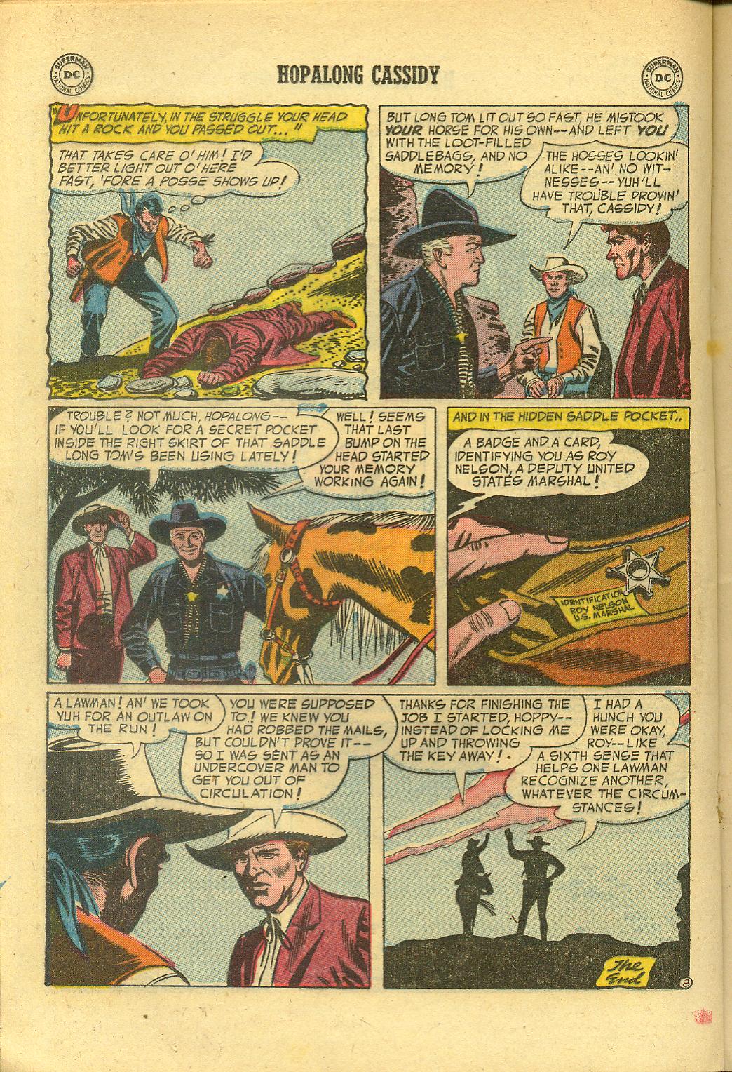 Read online Hopalong Cassidy comic -  Issue #87 - 20