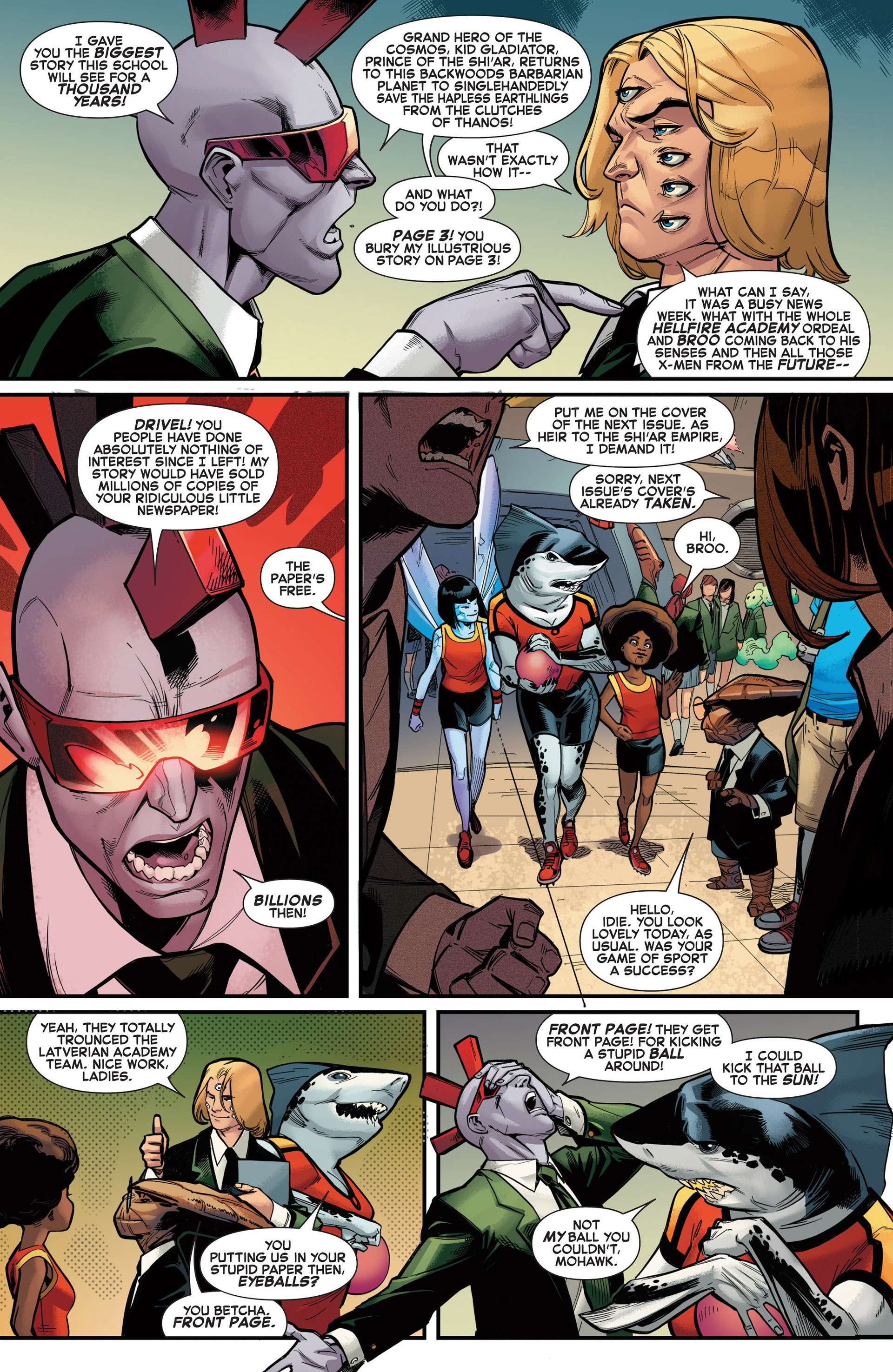 Read online Wolverine & The X-Men comic -  Issue #38 - 13