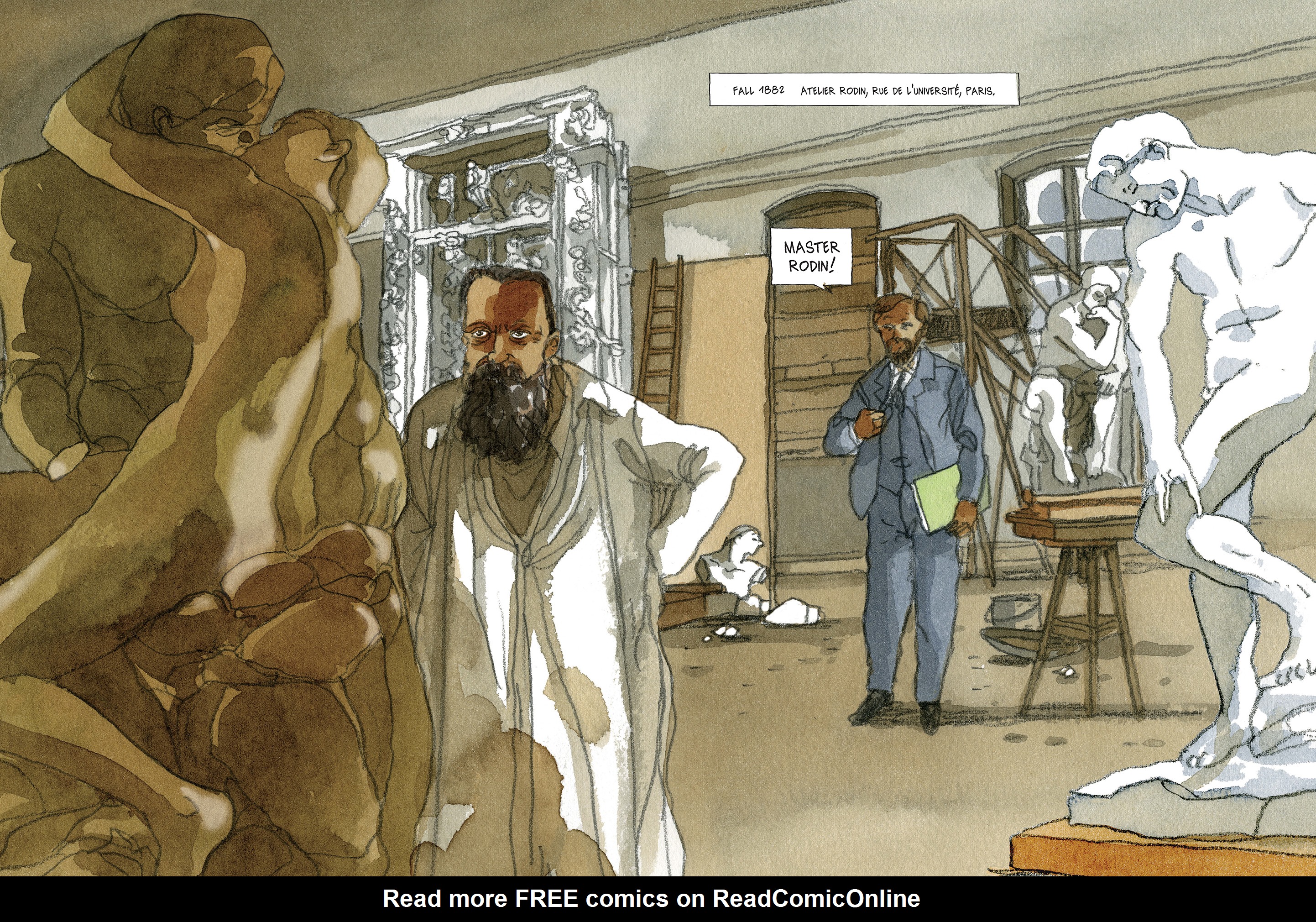 Read online Rodin: Fugit Amor, An Intimate Portrait comic -  Issue # TPB - 50