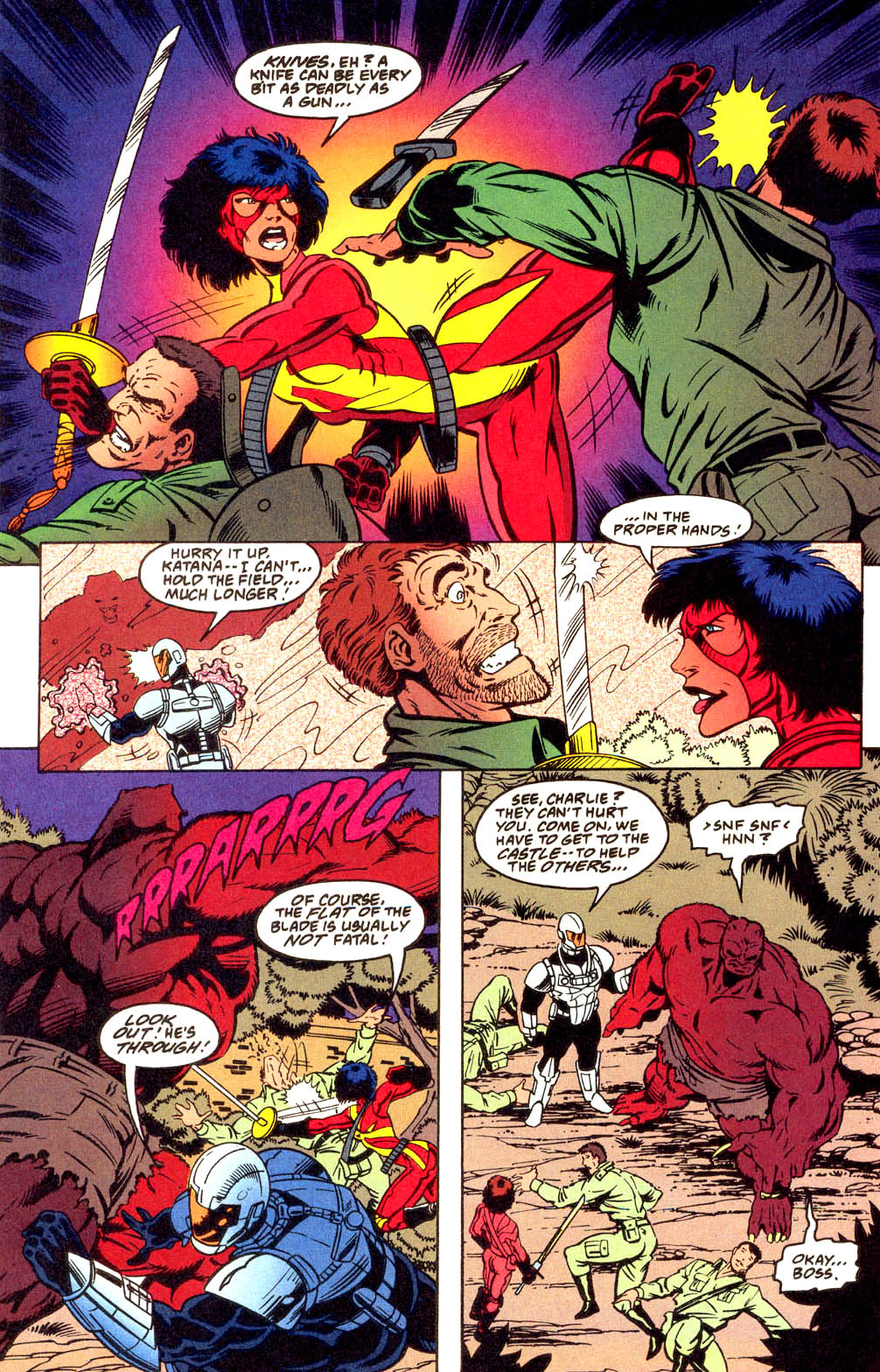 Read online Outsiders (1993) comic -  Issue #4 - 12