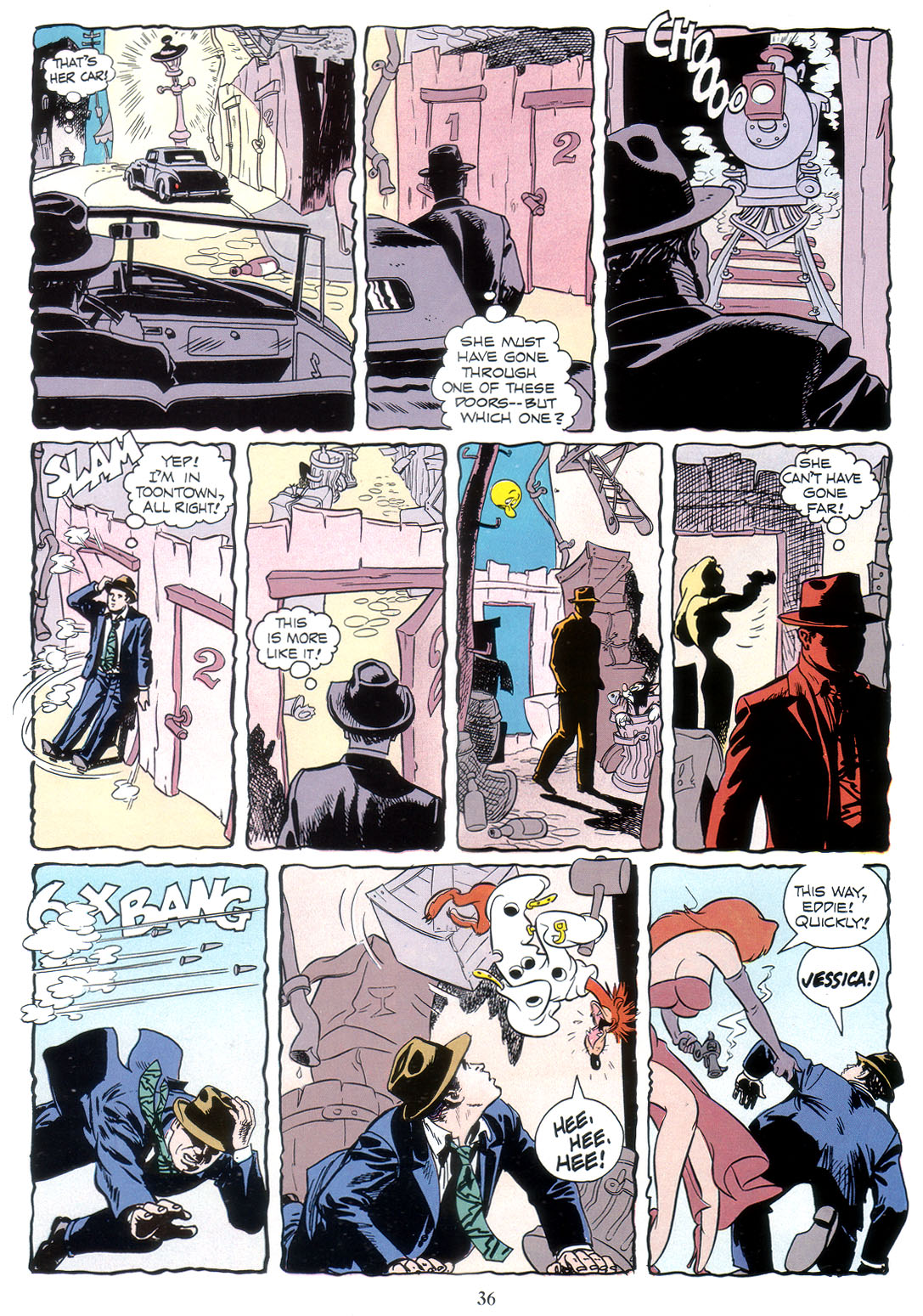 Read online Marvel Graphic Novel: Who Framed Roger Rabbit comic -  Issue # Full - 38