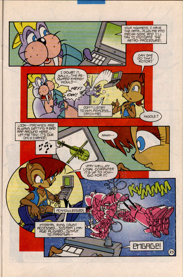 Read online Sonic & Knuckles: Mecha Madness Special comic -  Issue # Full - 25