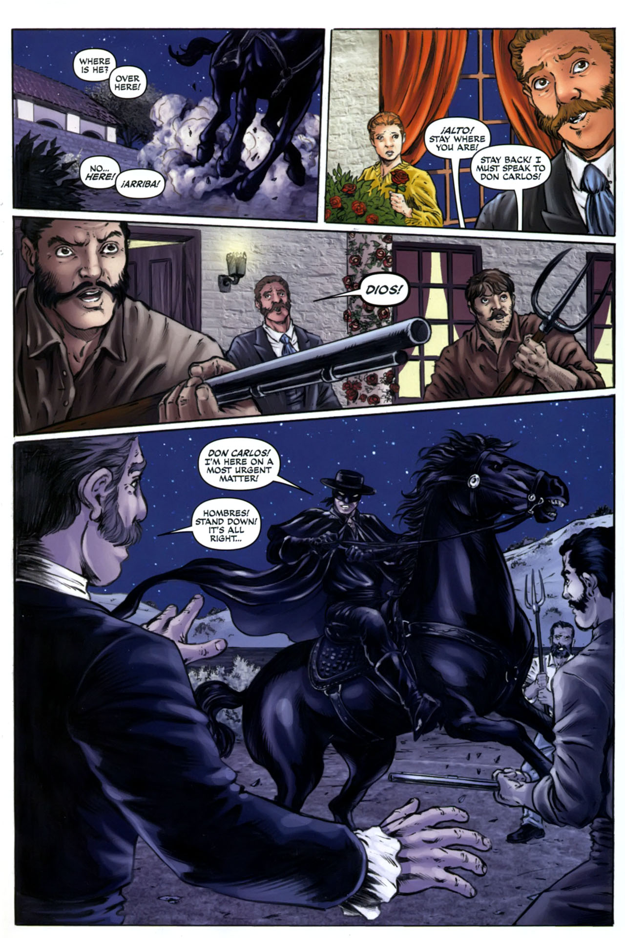 Read online Zorro (2008) comic -  Issue #13 - 28