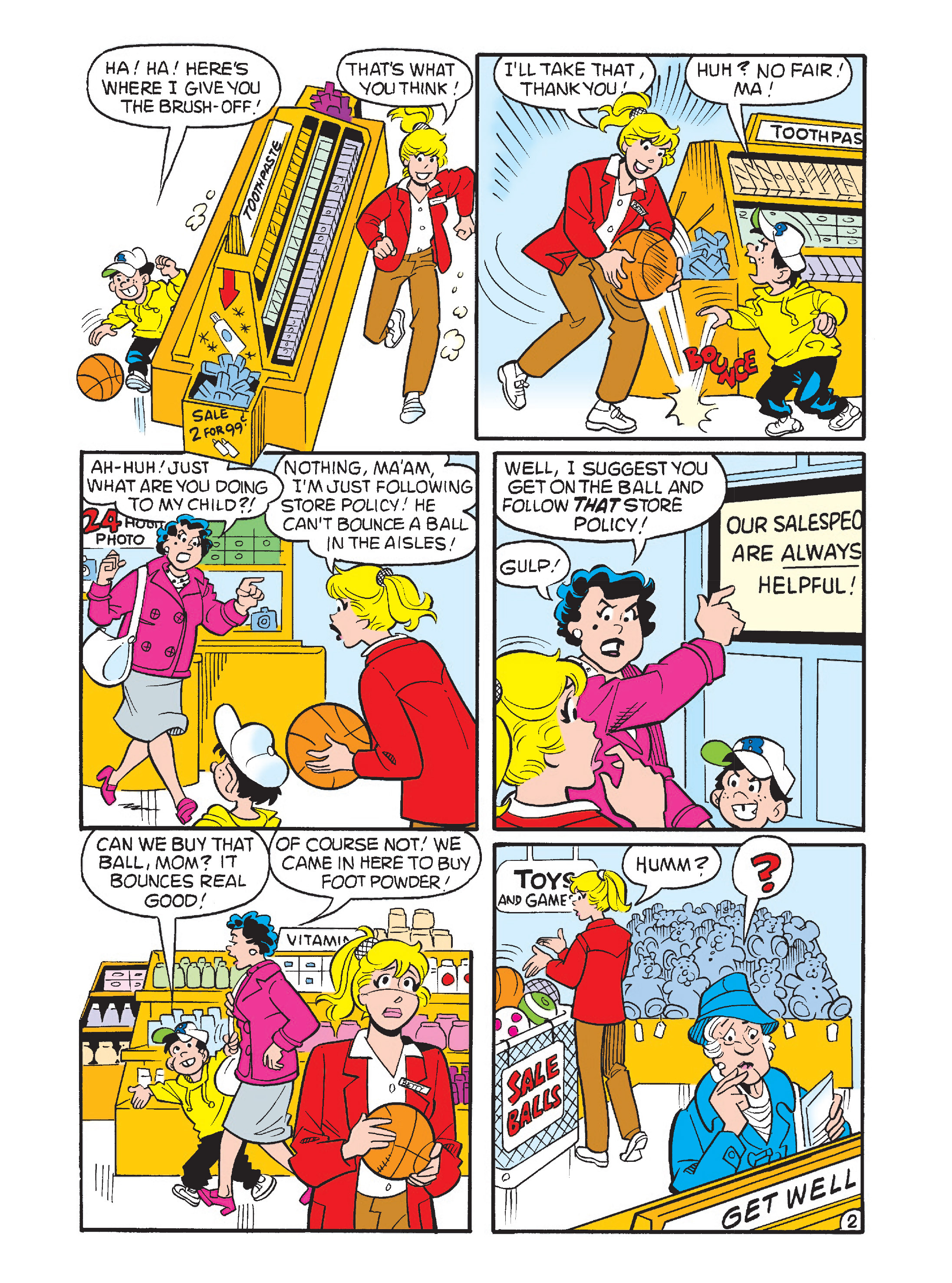 Read online Betty and Veronica Double Digest comic -  Issue #207 - 96