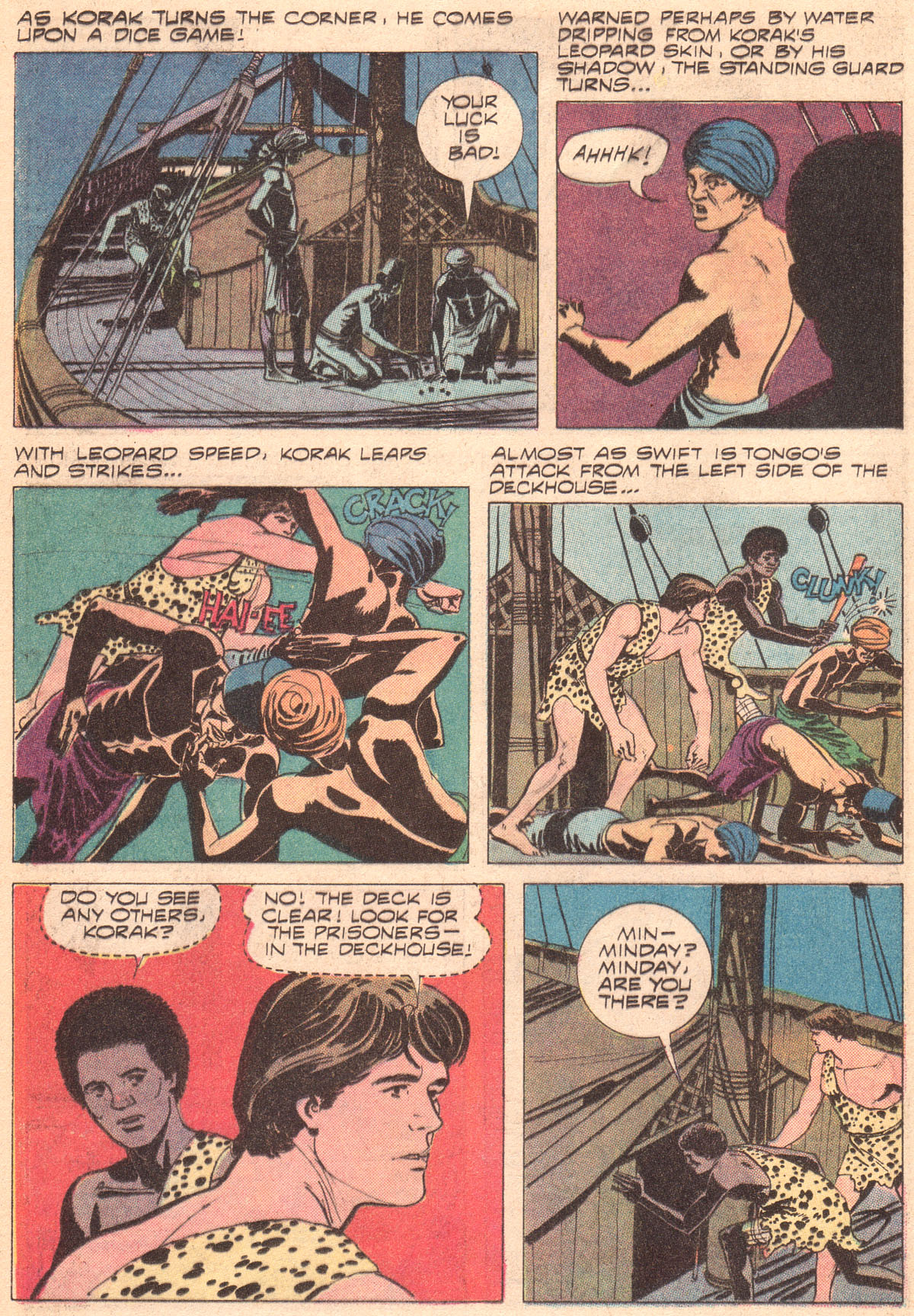 Read online Korak, Son of Tarzan (1964) comic -  Issue #45 - 16