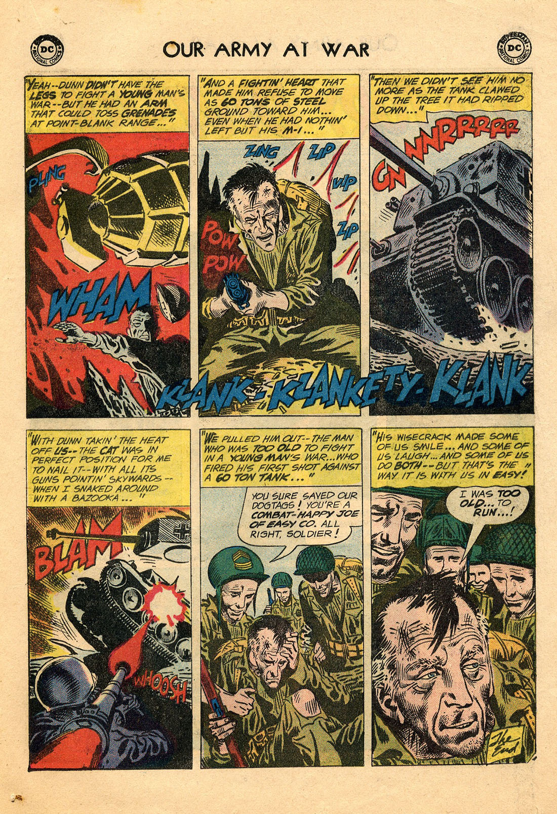 Read online Our Army at War (1952) comic -  Issue #91 - 21
