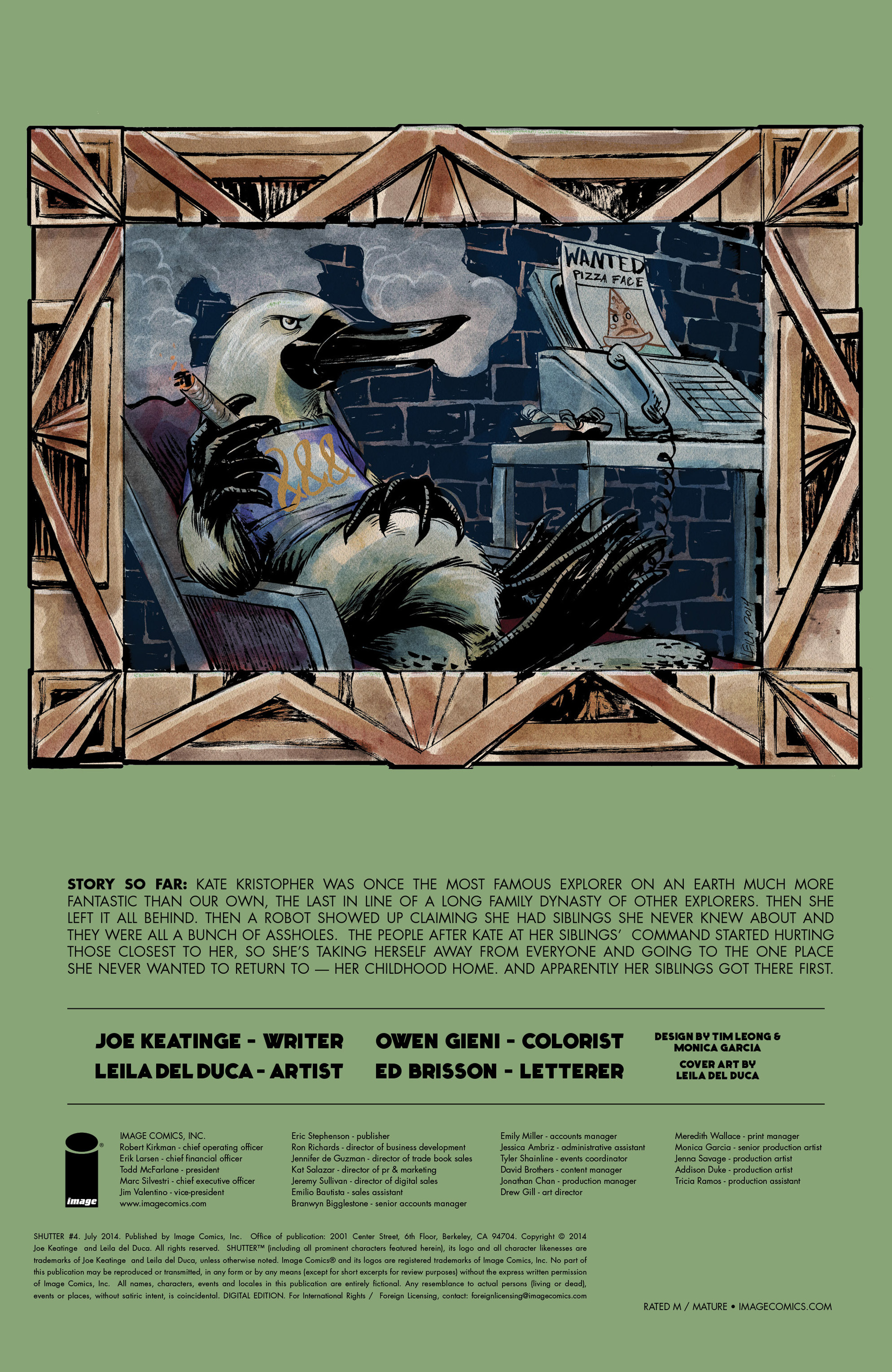 Read online Shutter comic -  Issue #4 - 32