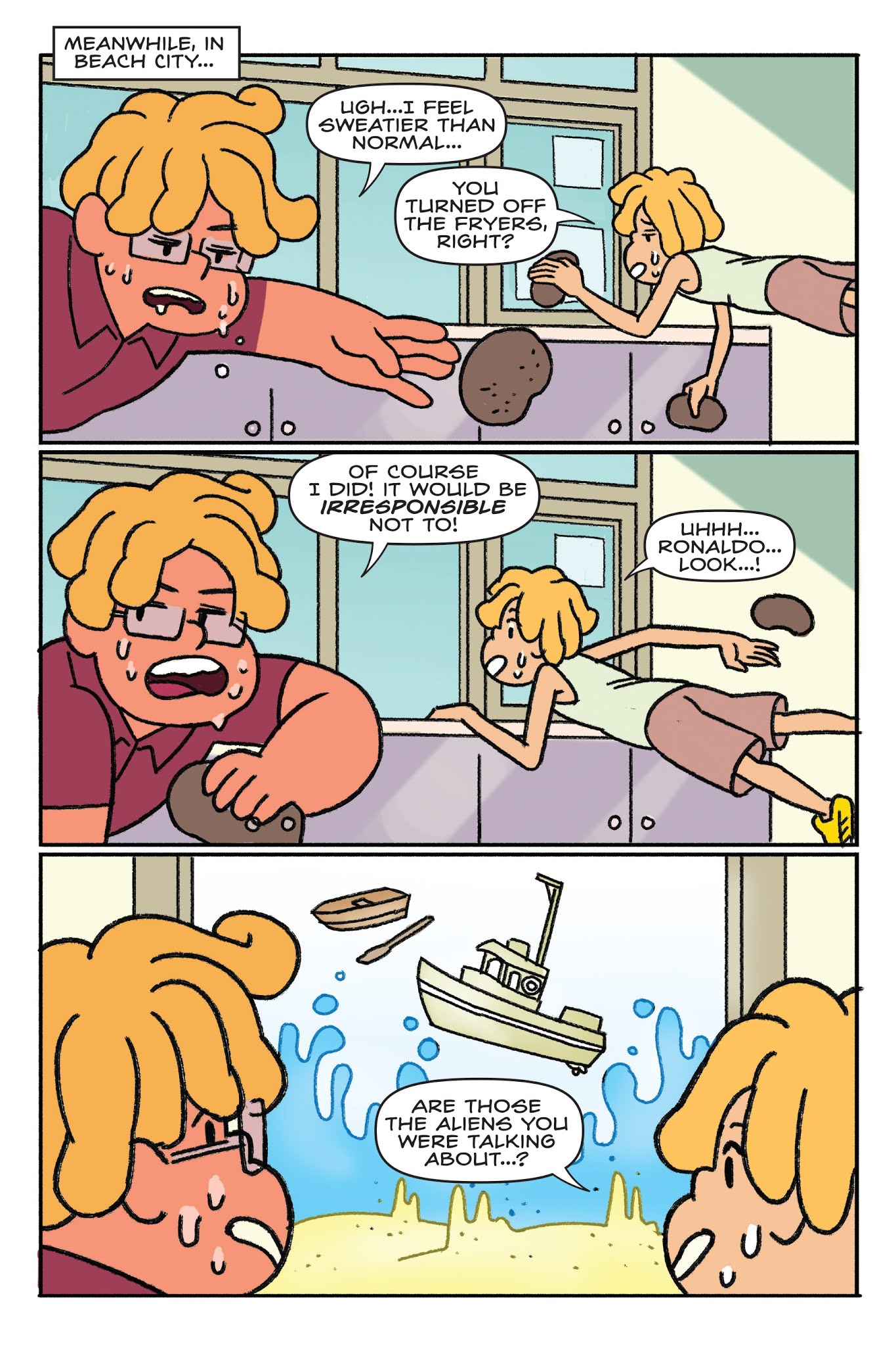 Read online Steven Universe: Anti-Gravity comic -  Issue # TPB - 100
