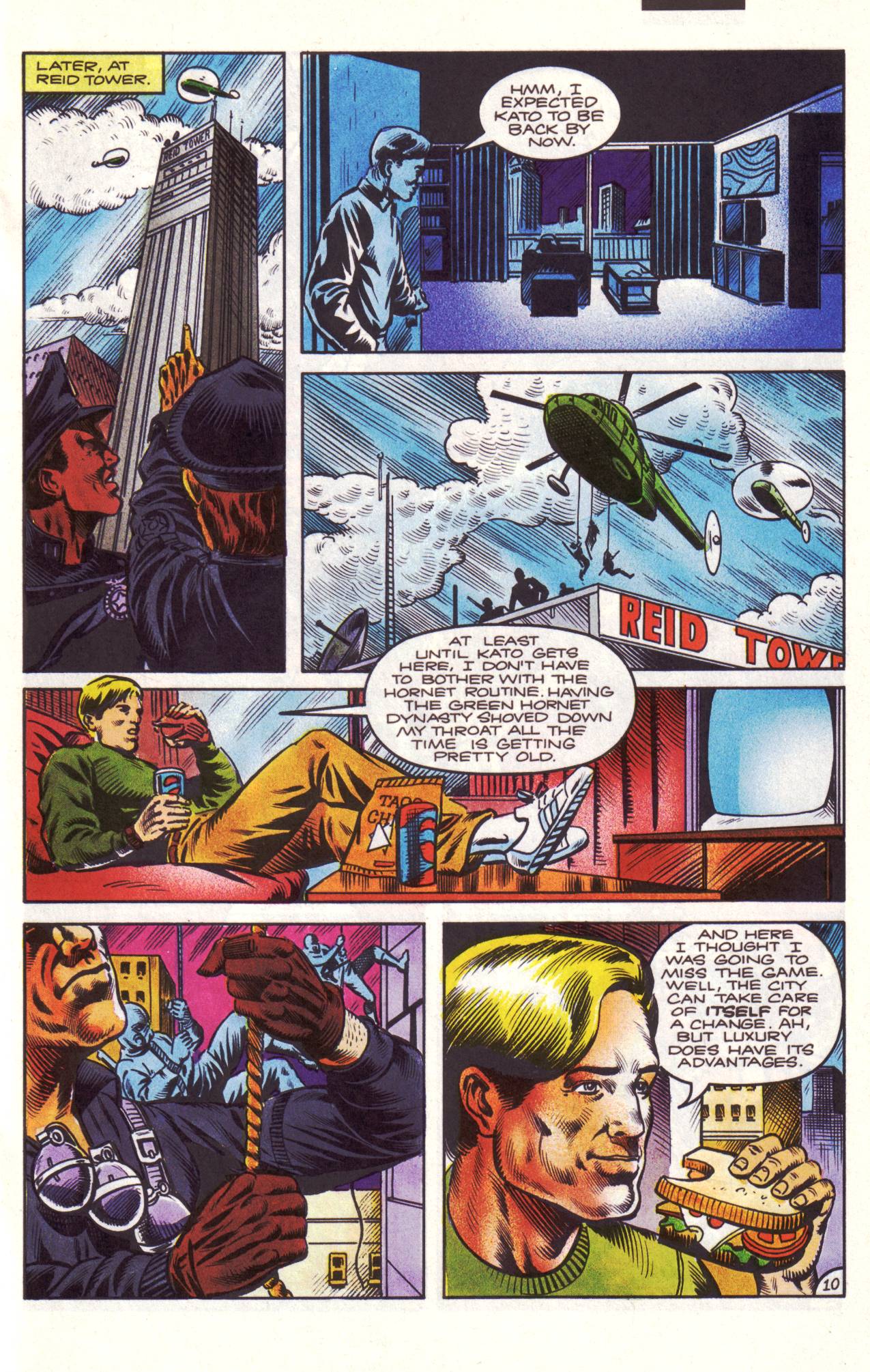 Read online The Green Hornet: Solitary Sentinel comic -  Issue #1 - 12