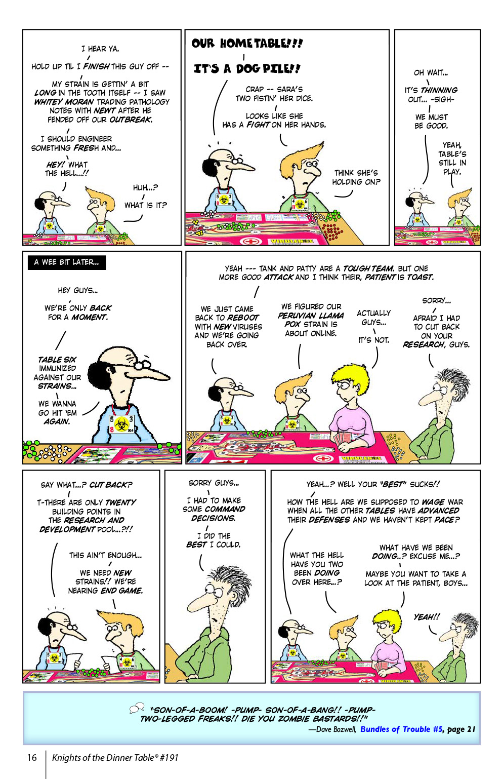 Read online Knights of the Dinner Table comic -  Issue #191 - 18