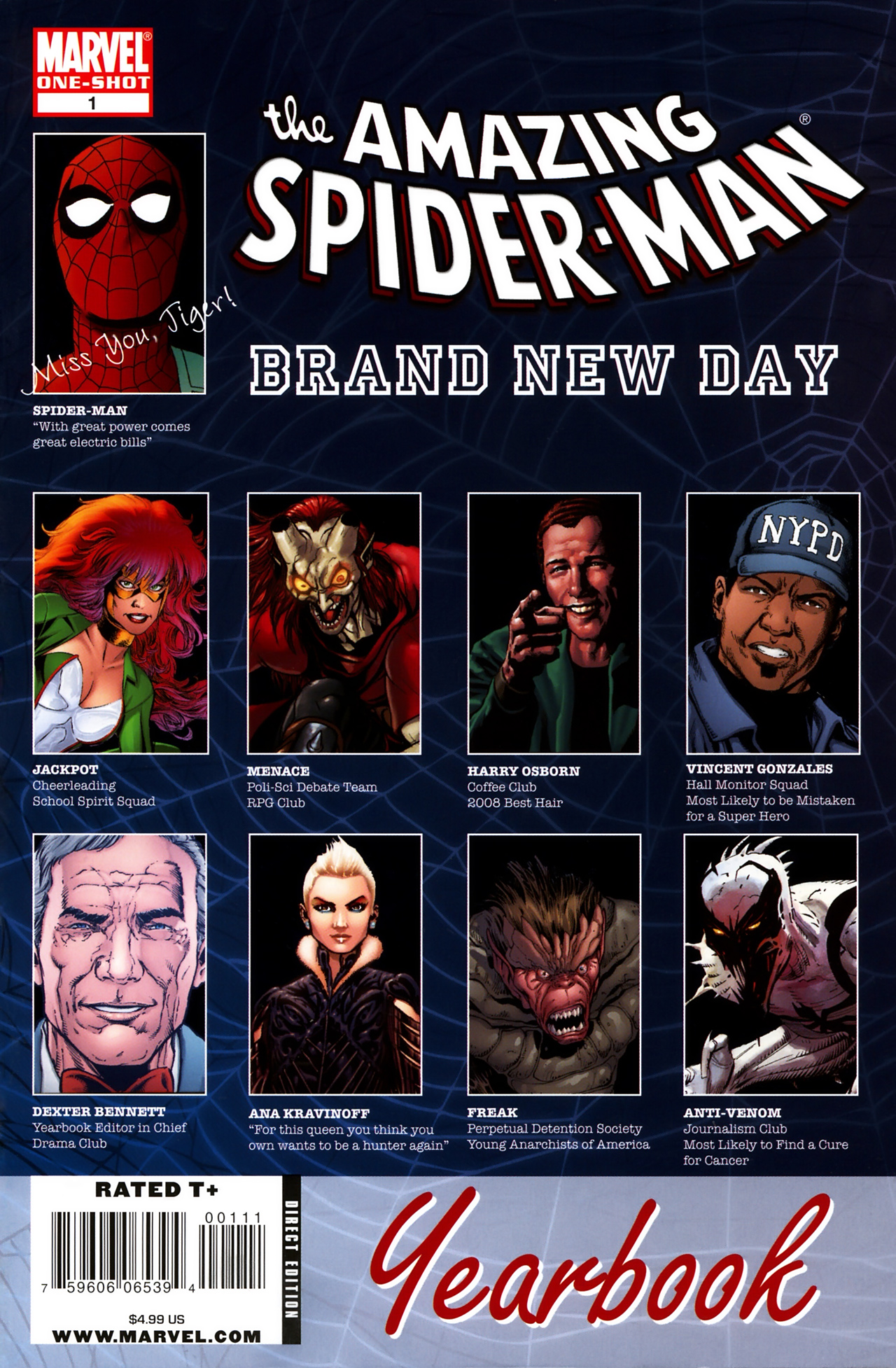 Read online Spider-Man: Brand New Day Yearbook comic -  Issue # Full - 1