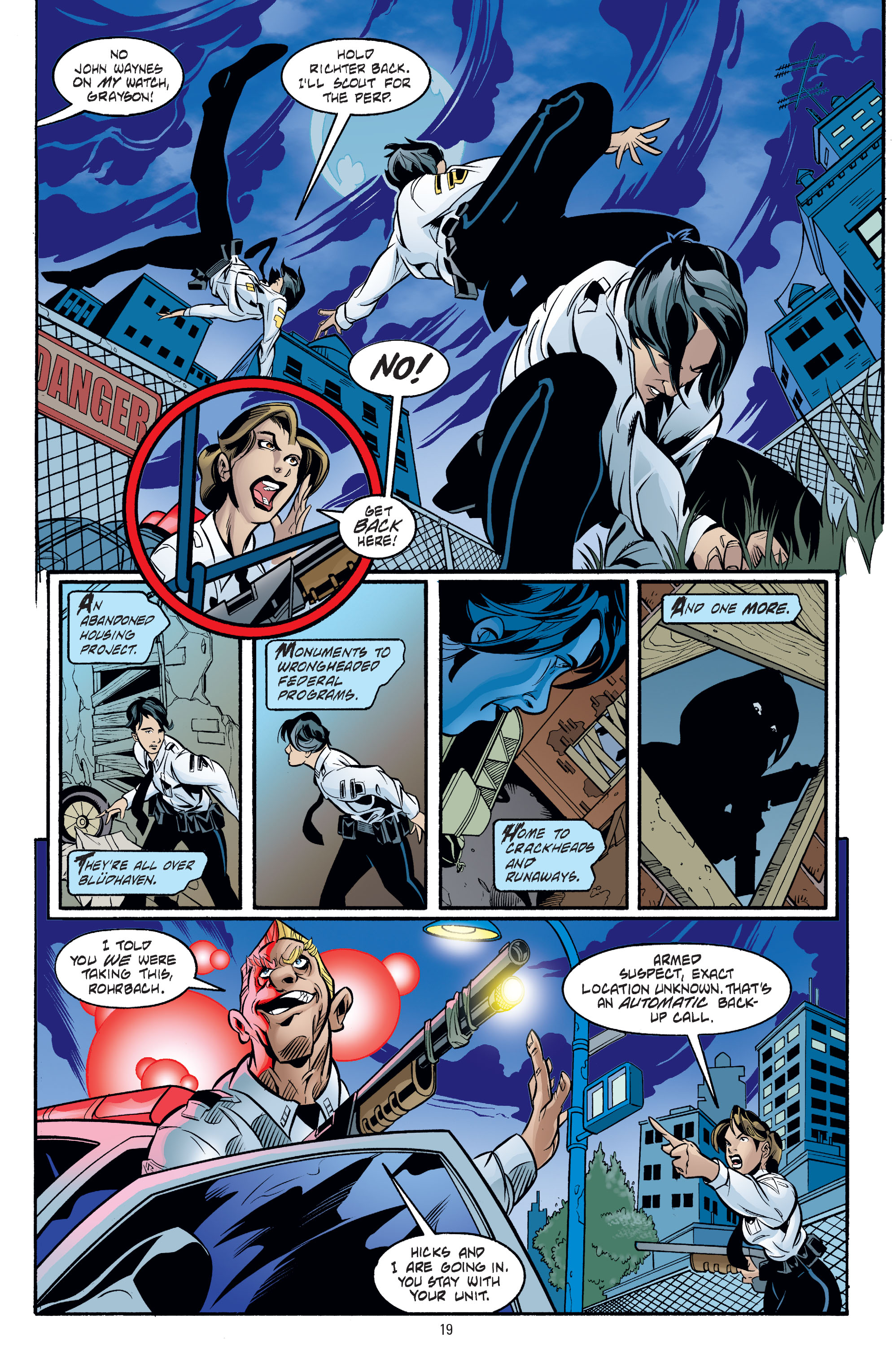 Read online Nightwing (1996) comic -  Issue # _TPB 8 Lethal Force (Part 1) - 19