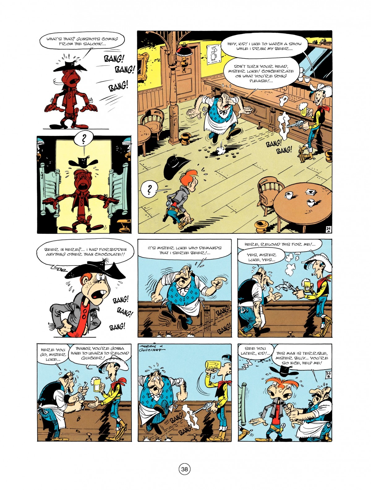 Read online A Lucky Luke Adventure comic -  Issue #1 - 40