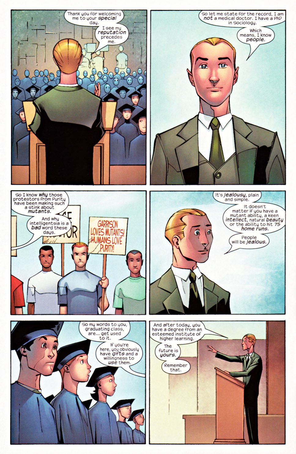 Read online New Mutants (2003) comic -  Issue #4 - 7