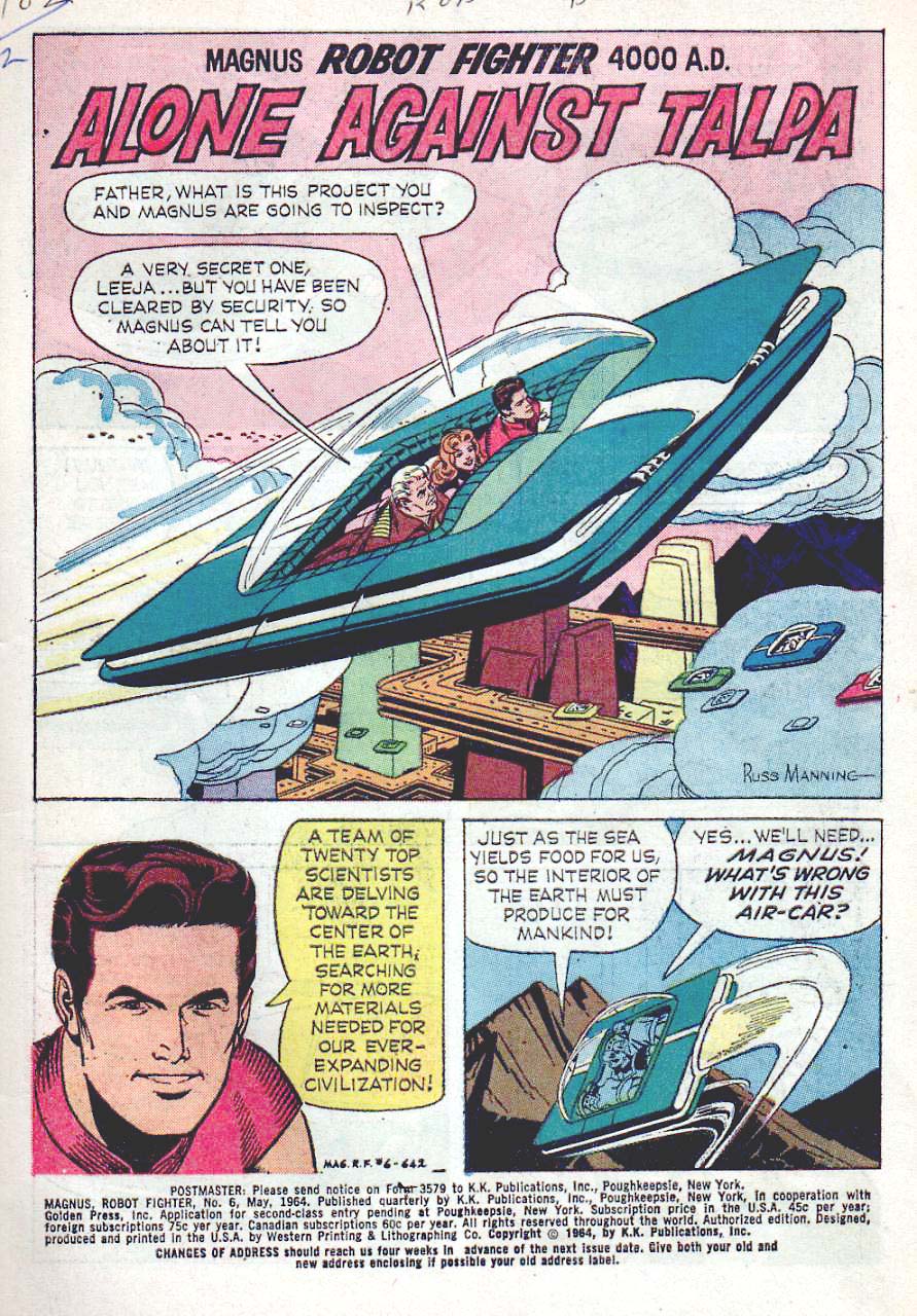 Read online Magnus, Robot Fighter 4000 AD comic -  Issue #6 - 3