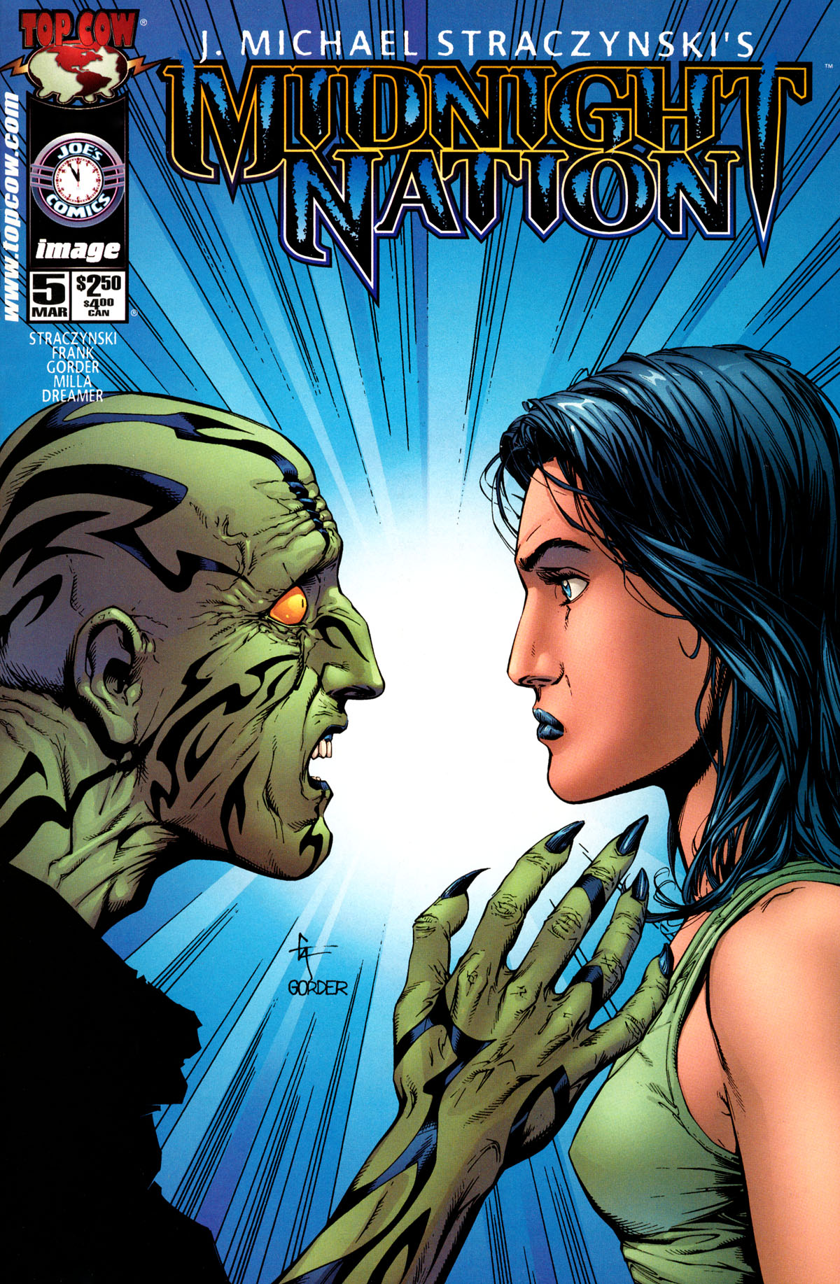 Read online Midnight Nation comic -  Issue #5 - 1