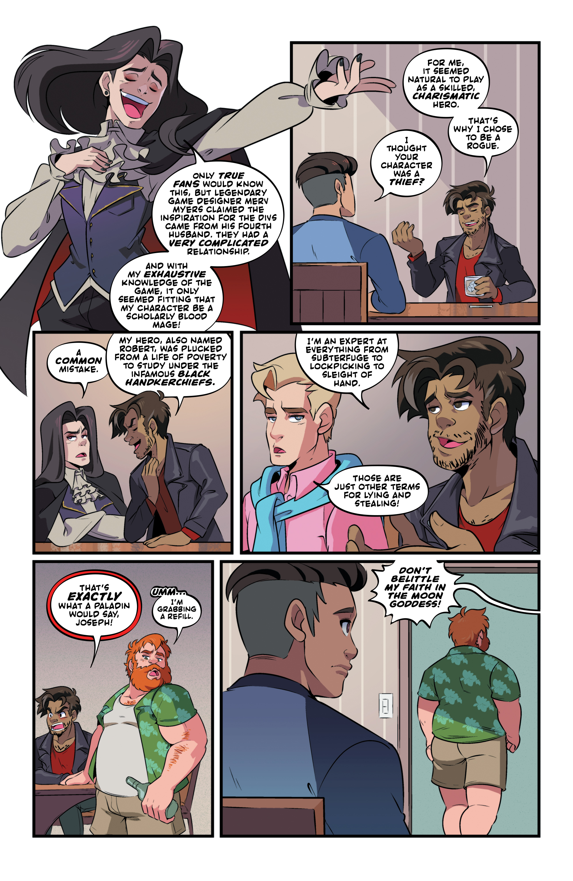 Read online Dream Daddy comic -  Issue #5 - 6