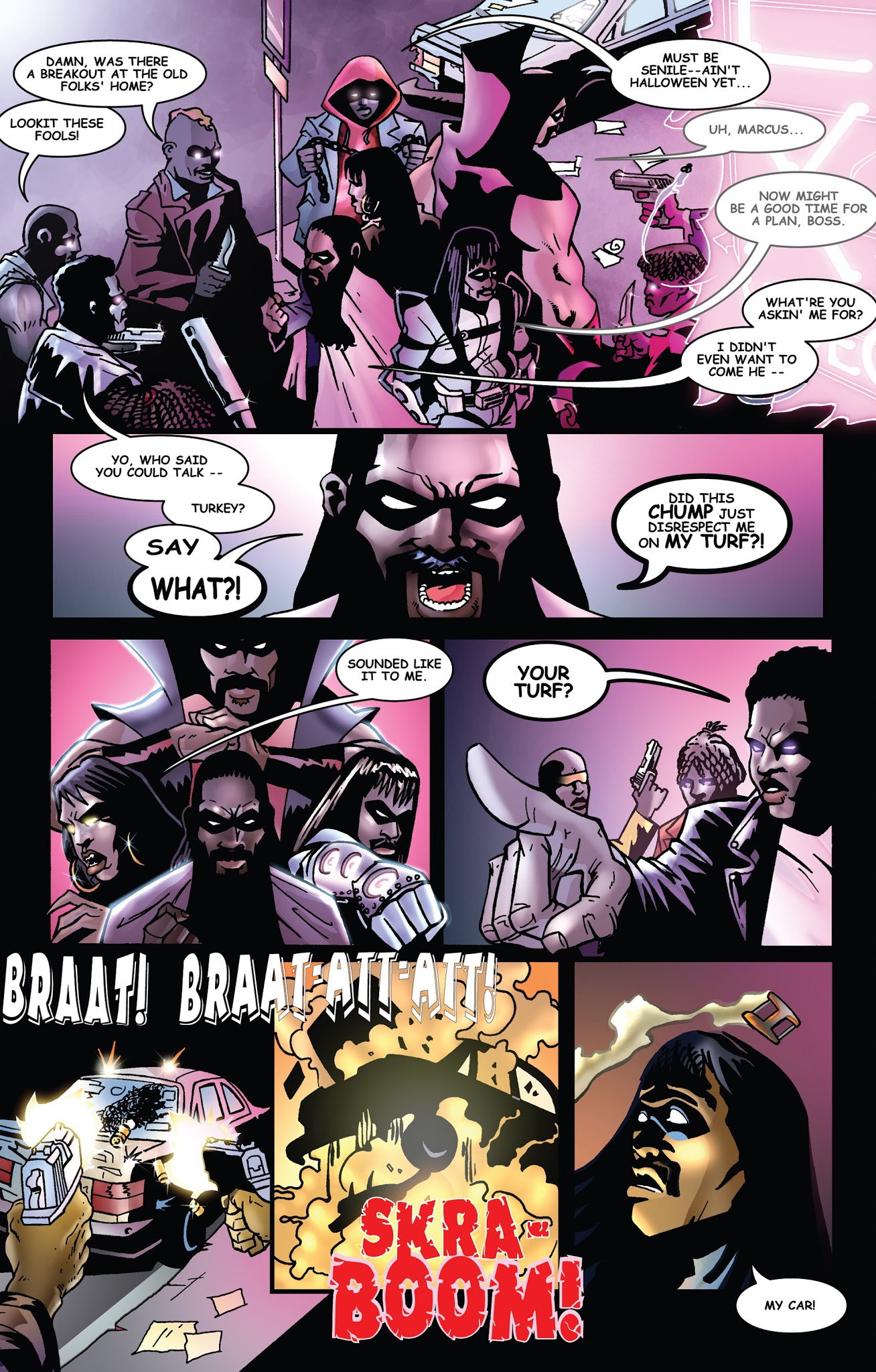 Read online Return of the Super Pimps comic -  Issue #3 - 3
