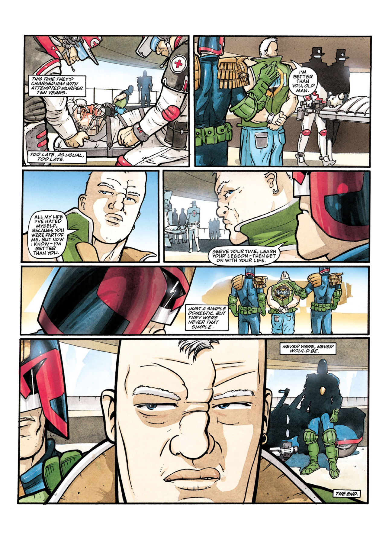 Read online Judge Dredd: The Complete Case Files comic -  Issue # TPB 27 - 236