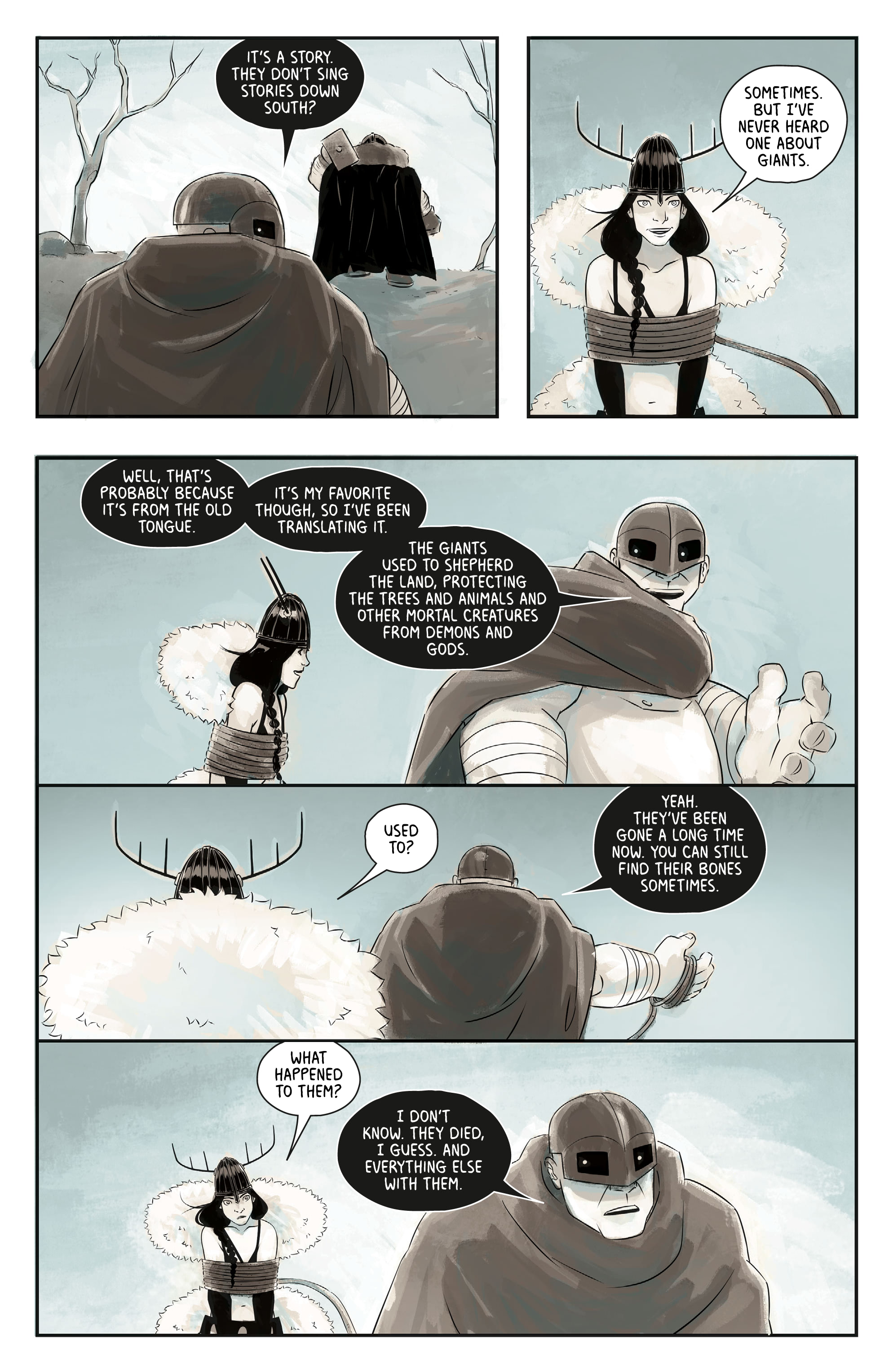 Read online Heathen (2017) comic -  Issue #9 - 10