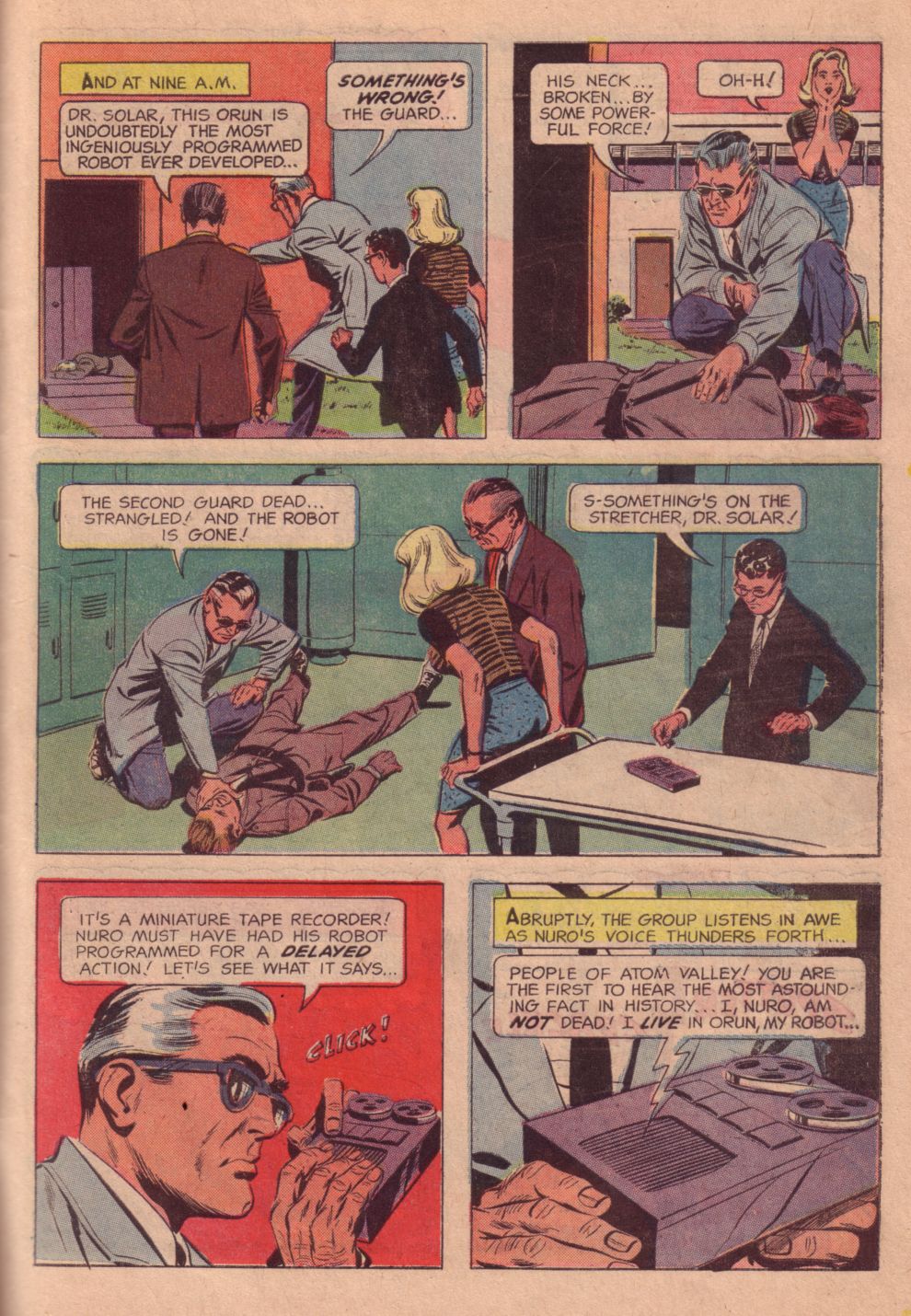 Read online Doctor Solar, Man of the Atom (1962) comic -  Issue #22 - 27