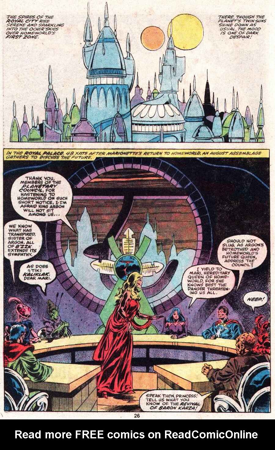 Read online Micronauts (1979) comic -  Issue #26 - 20