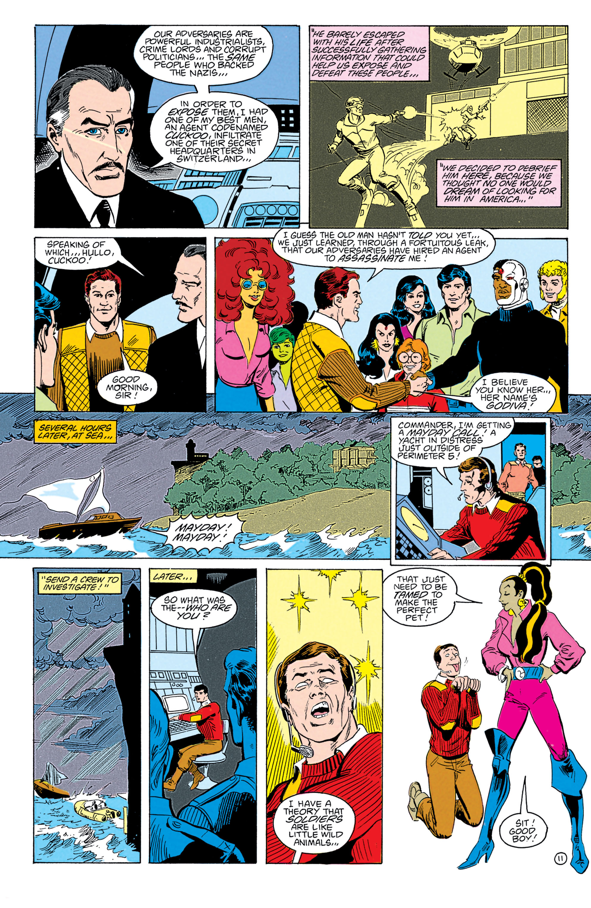 Read online The New Teen Titans (1984) comic -  Issue #44 - 12