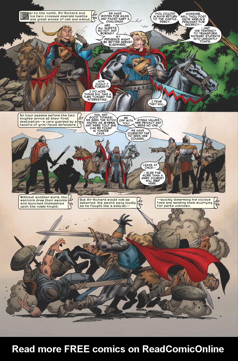 Read online Black Knight (2009) comic -  Issue #1 - 8