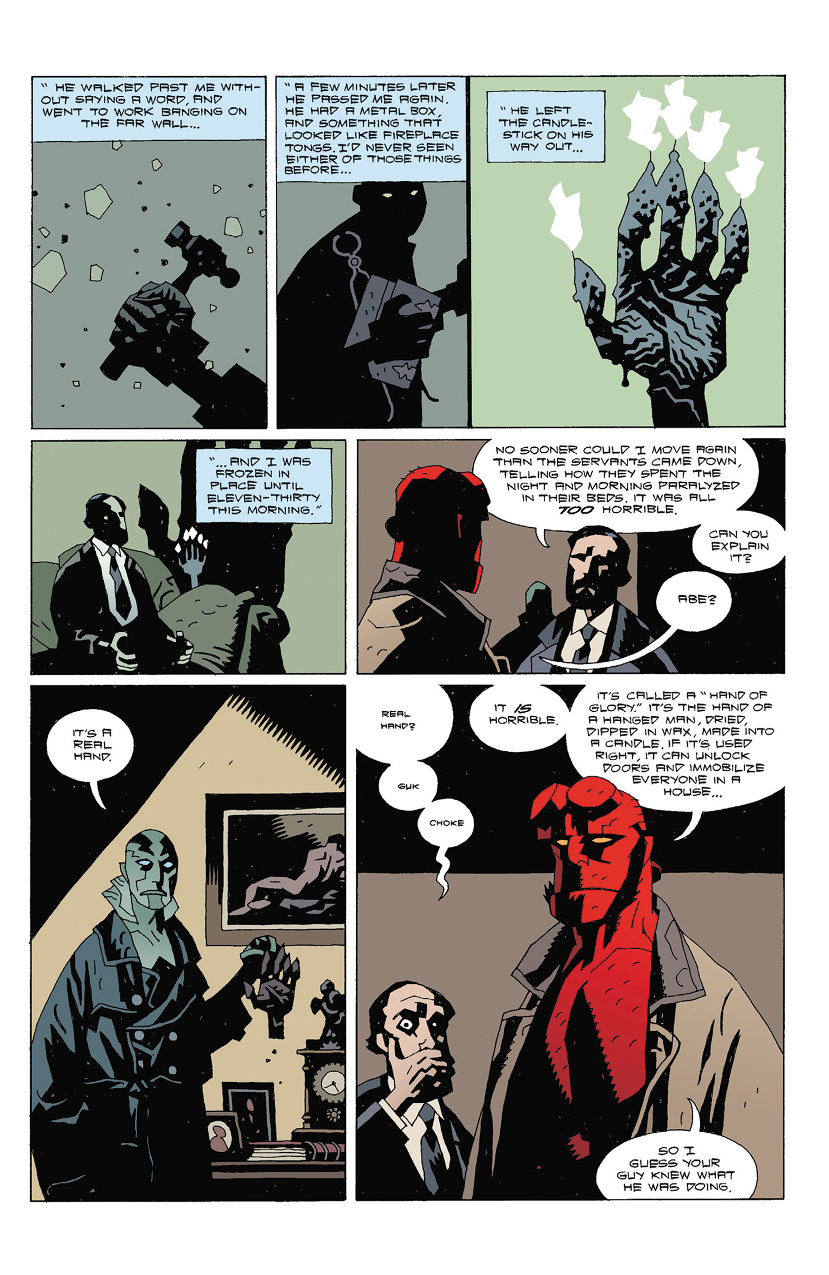 Read online Hellboy: The Right Hand of Doom comic -  Issue # TPB - 79