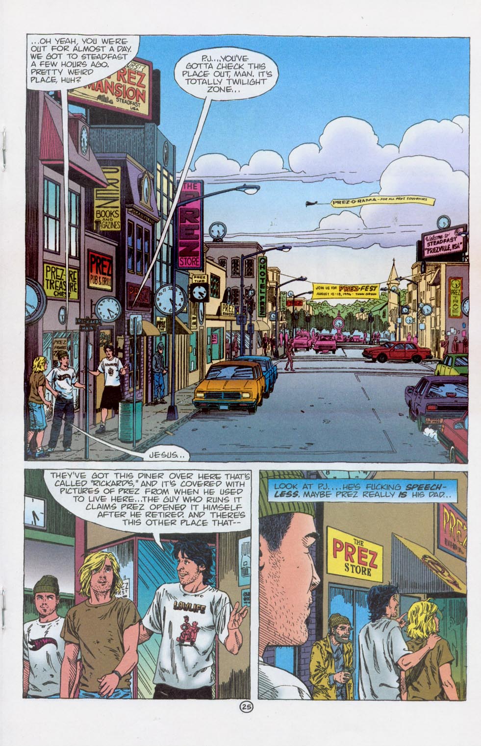 Read online Vertigo Visions: Prez comic -  Issue # Full - 26