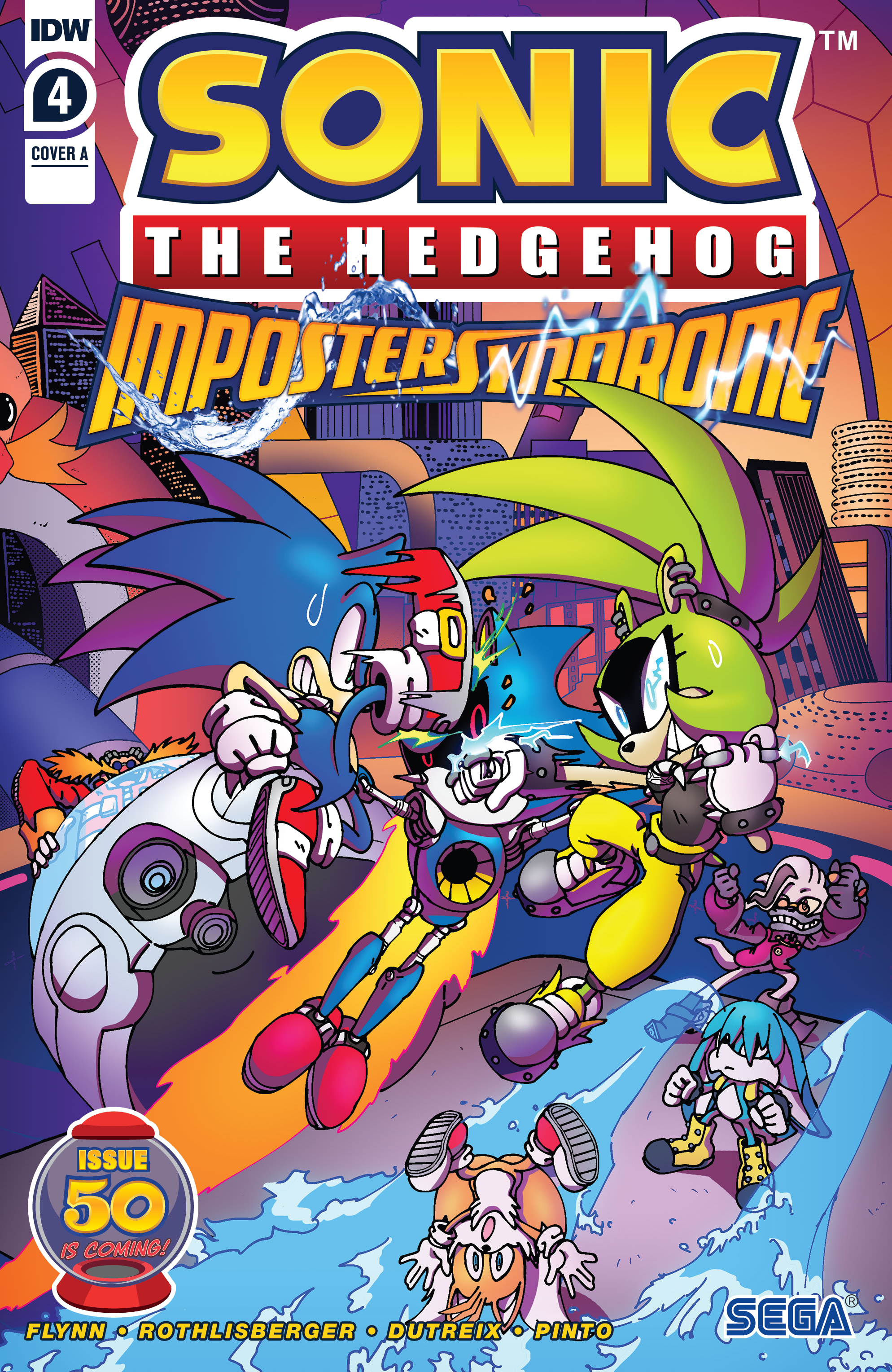 Read online Sonic the Hedgehog: Imposter Syndrome comic -  Issue #4 - 1