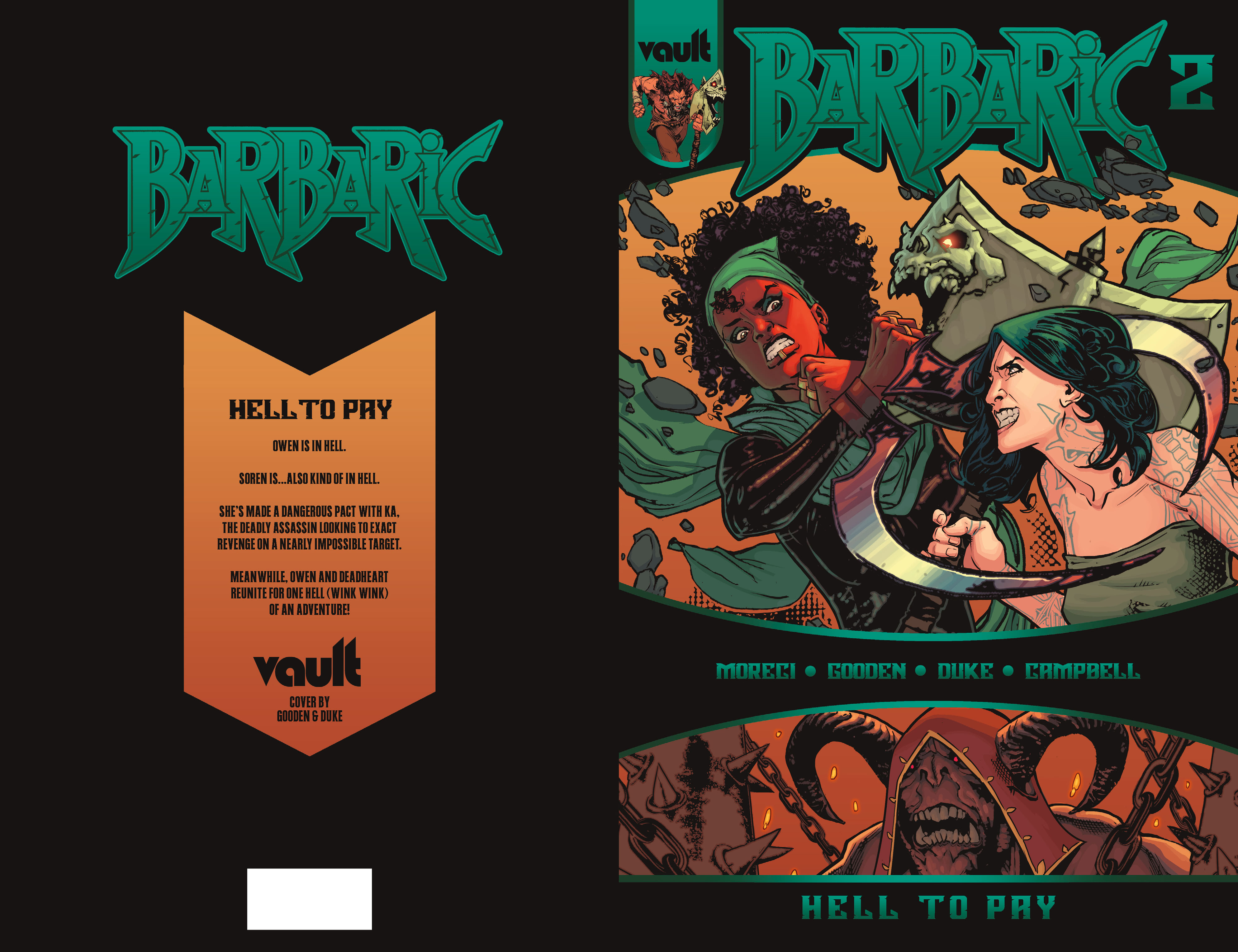 Read online Barbaric Hell to Pay comic -  Issue #2 - 1
